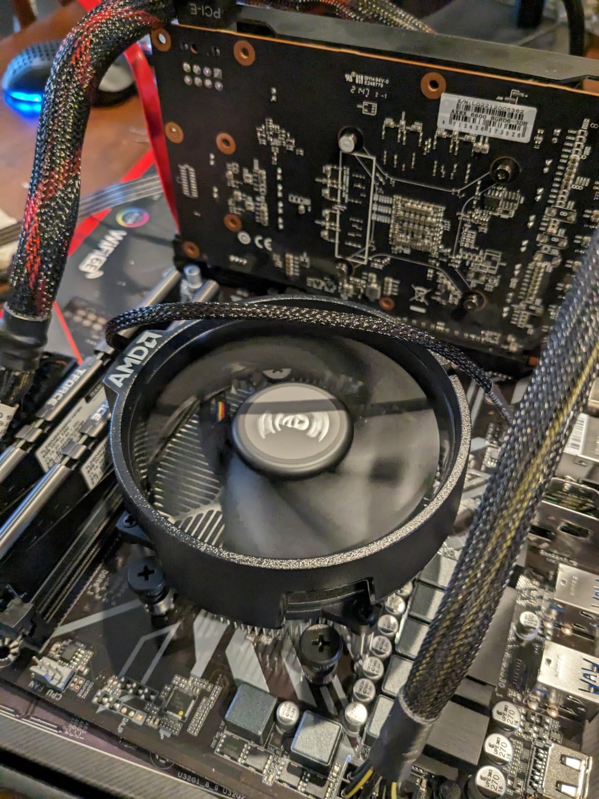 AMD Ryzen 5 4500 6-Core, 12-Thread Unlocked Desktop Processor with Wraith Stealth Cooler customer photo 1