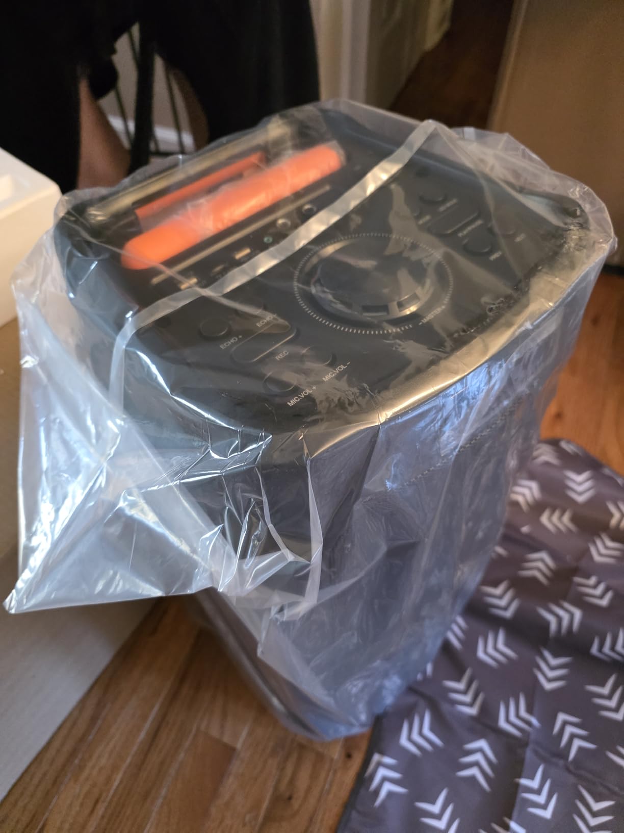 JYX Karaoke Machine with 2 Wireless Microphones, 24