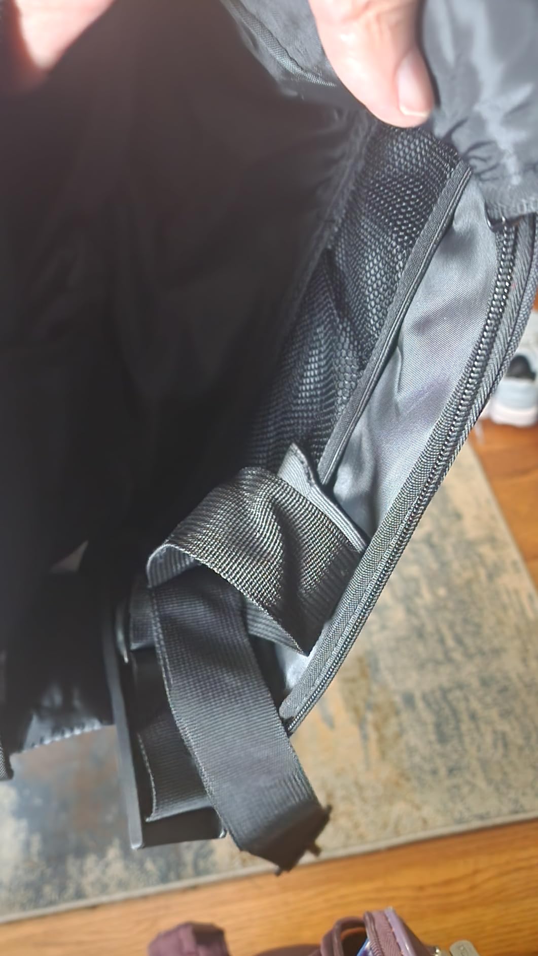 CPAP Carrying Case for Travel - Fits ResMed AirMini, Z1, Z2 & Mini Machines, Compact Portable Travel Bag with Shoulder Strap, Luggage Sleeve & Organizer Pockets customer photo 2