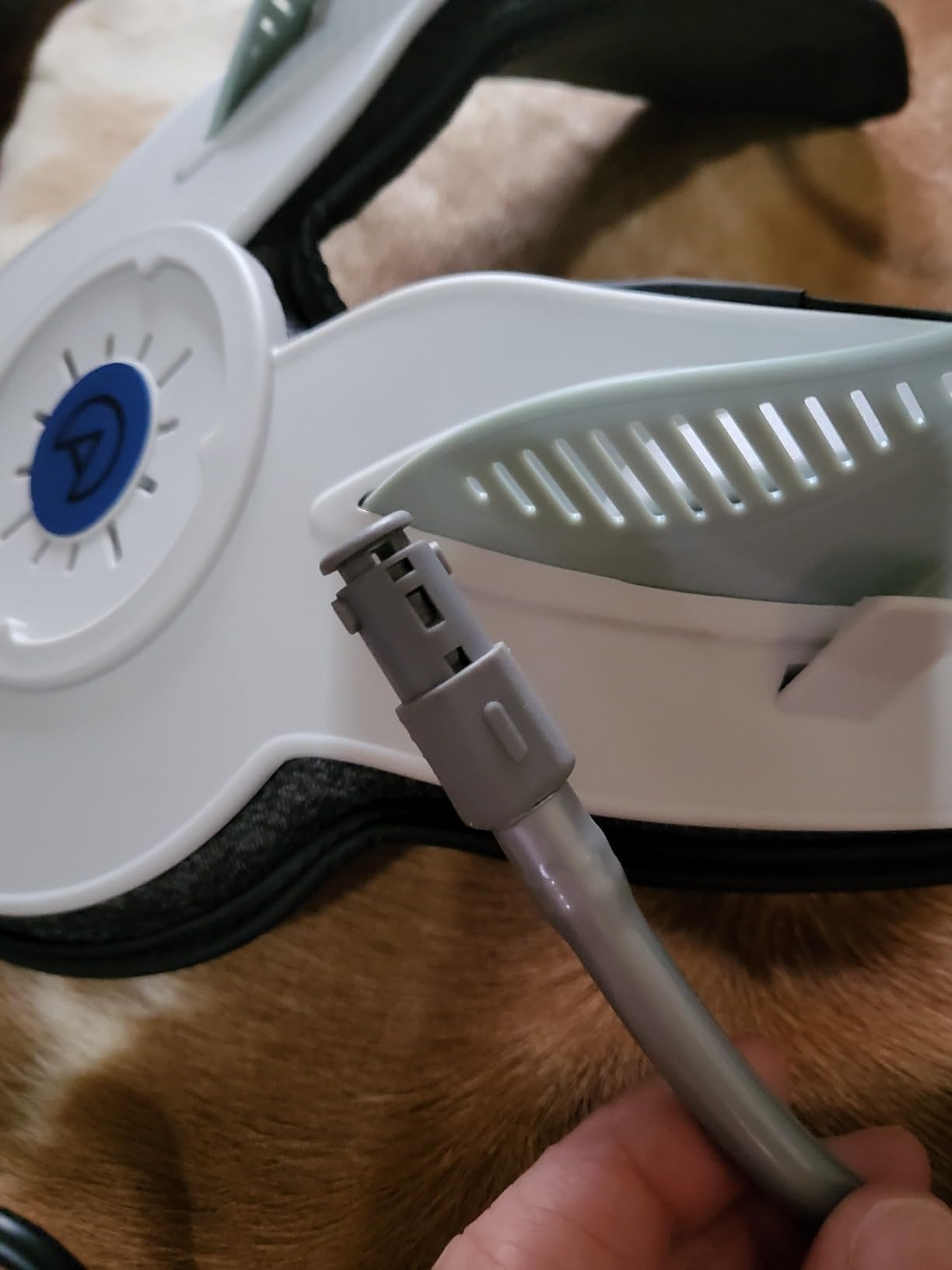 Neck Traction Device by Air Collar - Neck Stretcher - Cervical Traction Device - Neck & Shoulder Pain Relief - Stretcher Collar for Improved Spine Alignment (2nd Gen Electric Pump) - See Size Chart* customer photo 1