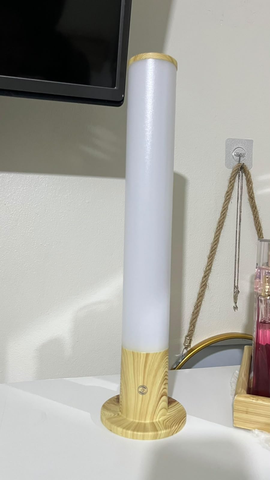 Light Therapy Lamp 10000 Lux, Happy Sun Lamp UV-Free with 3 Color Temperatures, Adjustable Brightness, Timer & Memory Function, Bright Sunlight Lamps, Full Spectrum Light Perfect for Home, Office customer photo 1