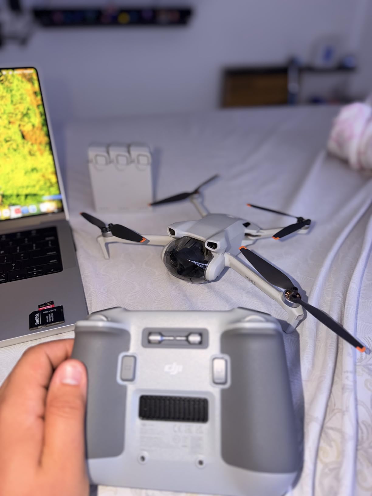 DJI Mini 3, Drones with Camera for Adults 4K, 38-min Flight Time, up to 32800ft (10km) Video Transmission, True Vertical Shooting, GPS Auto Return Integrated, Mini Drone with Camera for Beginners customer photo 2