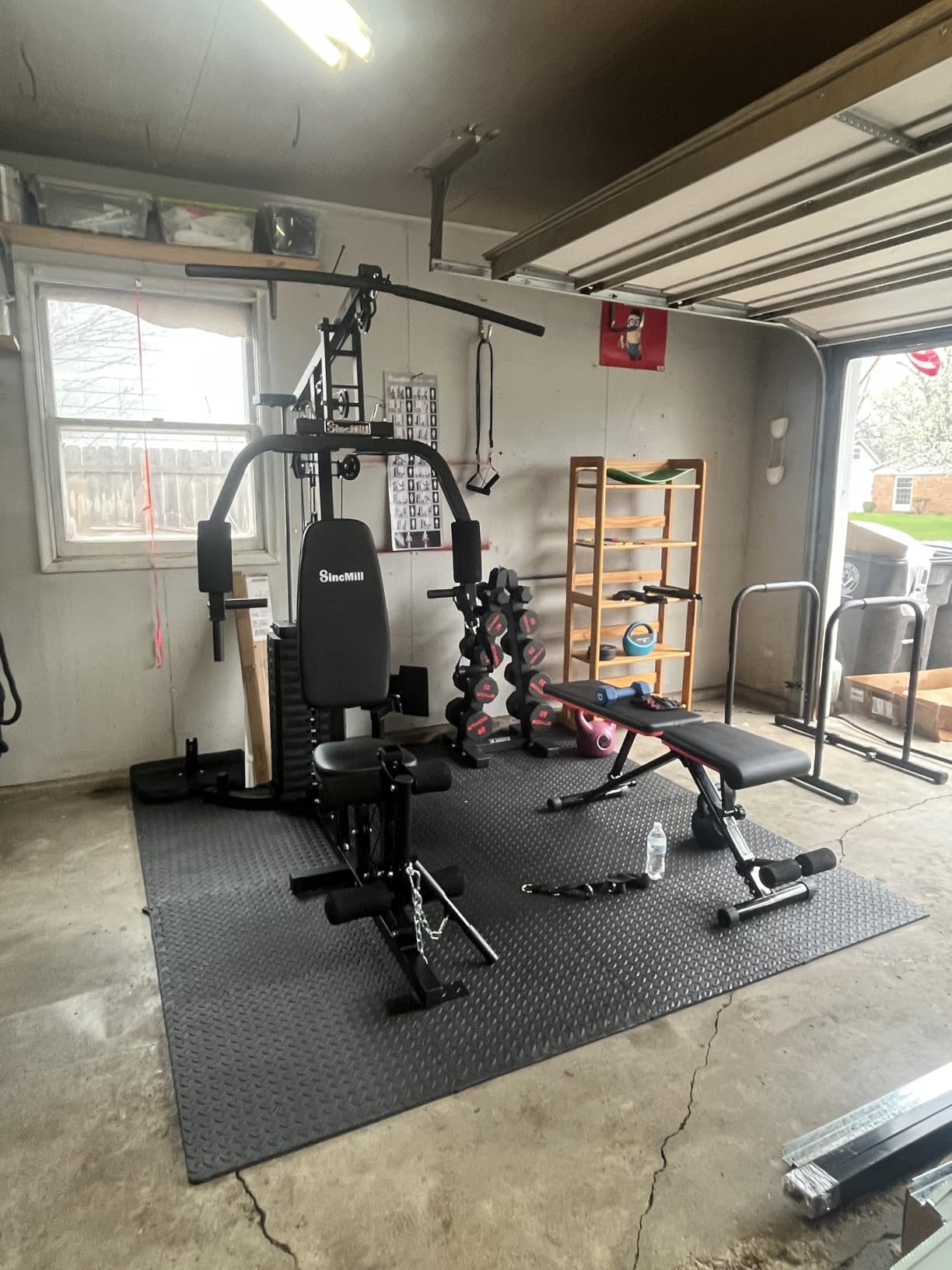 SincMill Home Gym Multifunctional Full Body Workout Equipment for Home Exercise Fitness customer photo 1