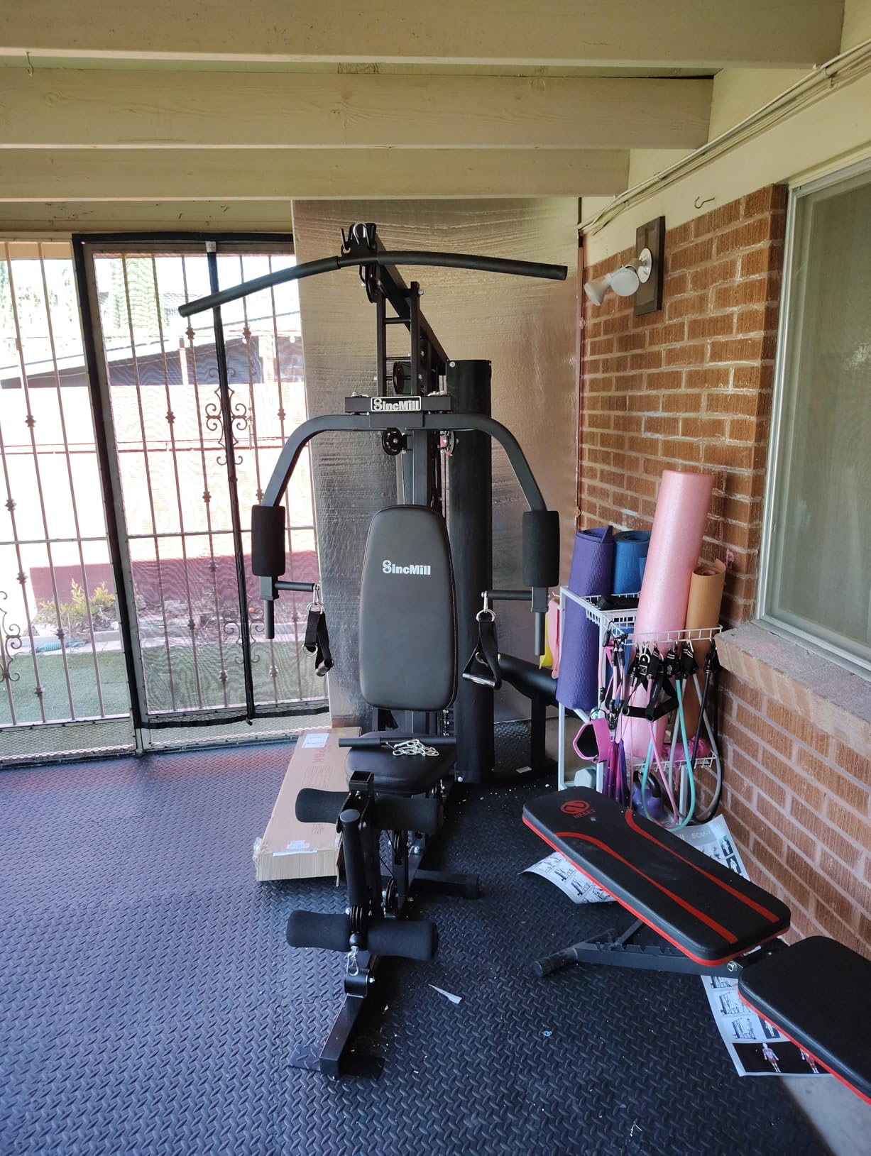 SincMill Home Gym Multifunctional Full Body Workout Equipment for Home Exercise Fitness customer photo 2