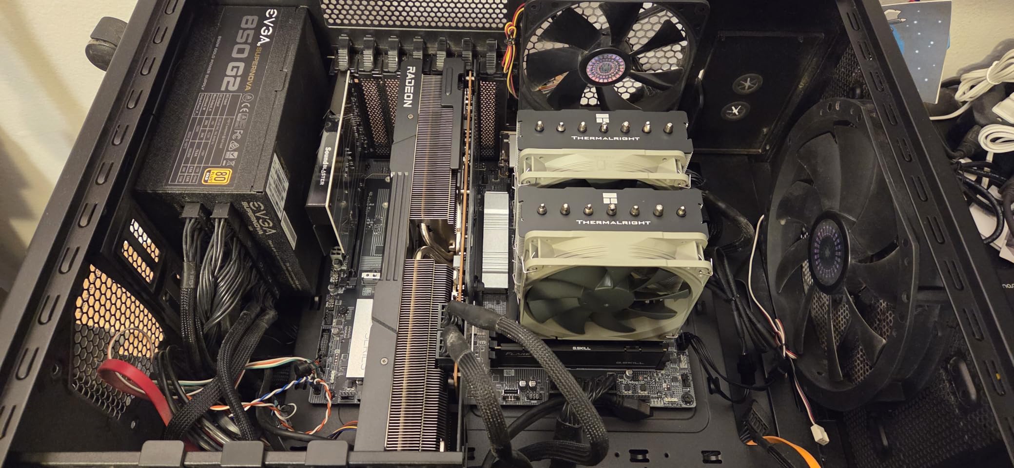 Thermalright Phantom Spirit 120SE CPU Air Cooler, 7 Heat Pipes CPU Cooler,Dual 120mm TL-C12B V2 PWM Fans, AGHP 4.0 Technology,S-FDB Bearing, for AM4/AM5/Intel lga1851/1700/1150/1151/1200, PC Cooling customer photo 2