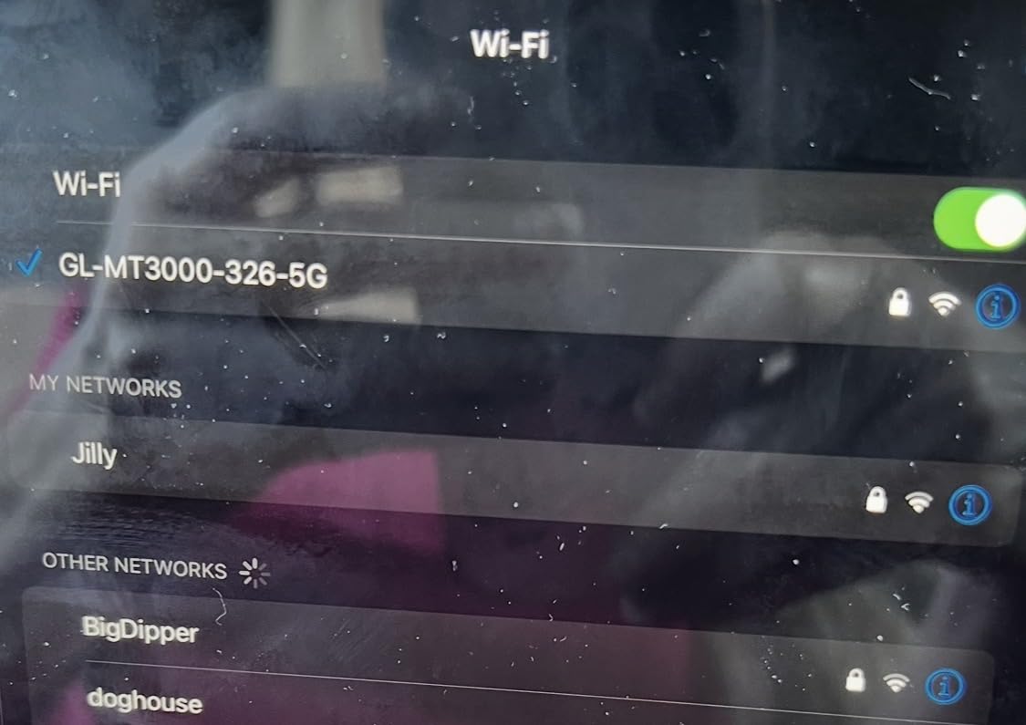 GL.iNet GL-MT3000 Beryl AX Wi-Fi 6 Travel Router, 2.5G WAN, VPN, OpenWrt, Dual-Band 574Mbps 2.4GHz + 2402Mbps 5GHz, Gigabit LAN, USB 3.0 customer photo 1