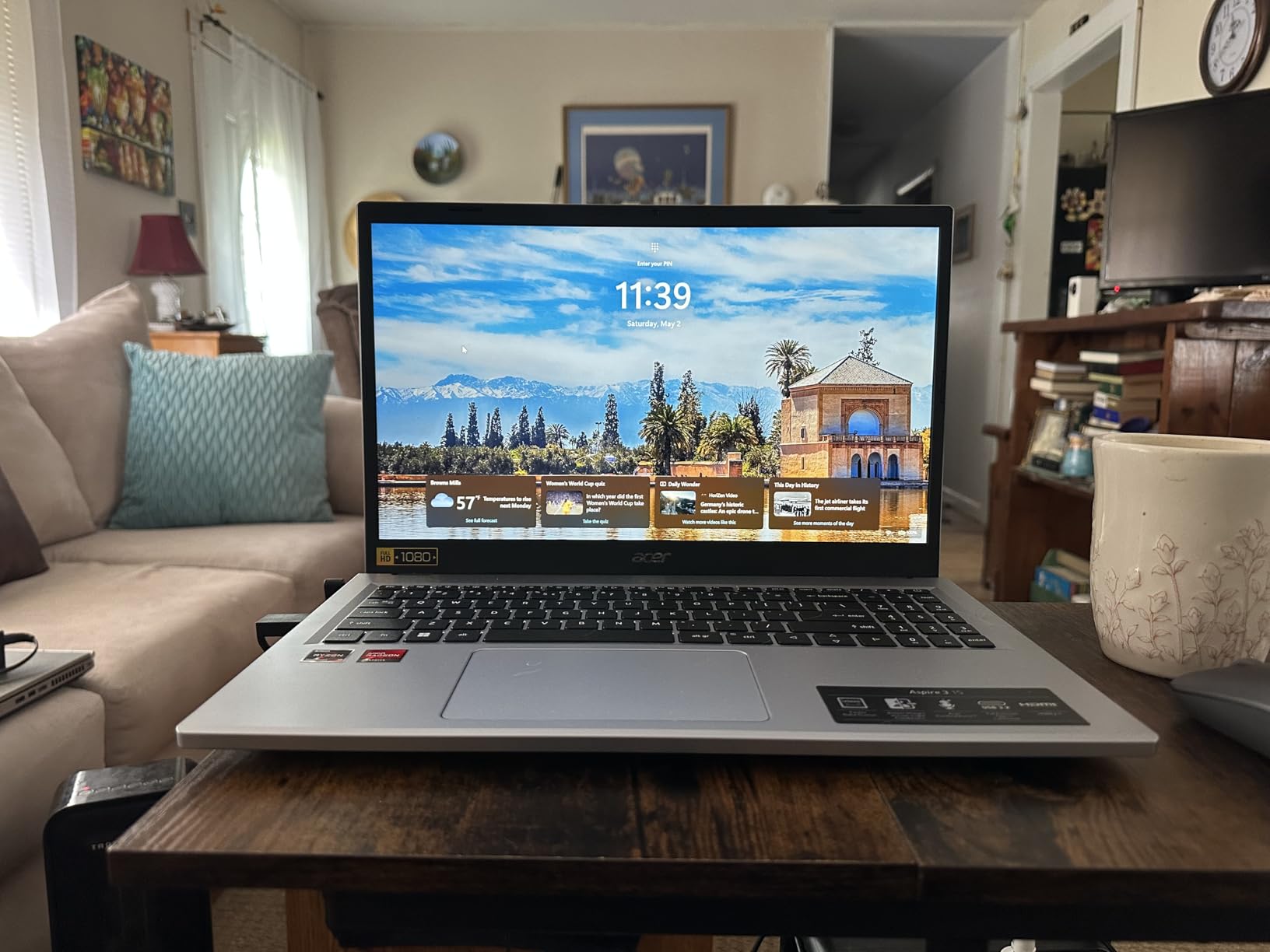 Acer Aspire 3 A315-24P-R7VH Slim Laptop | 15.6