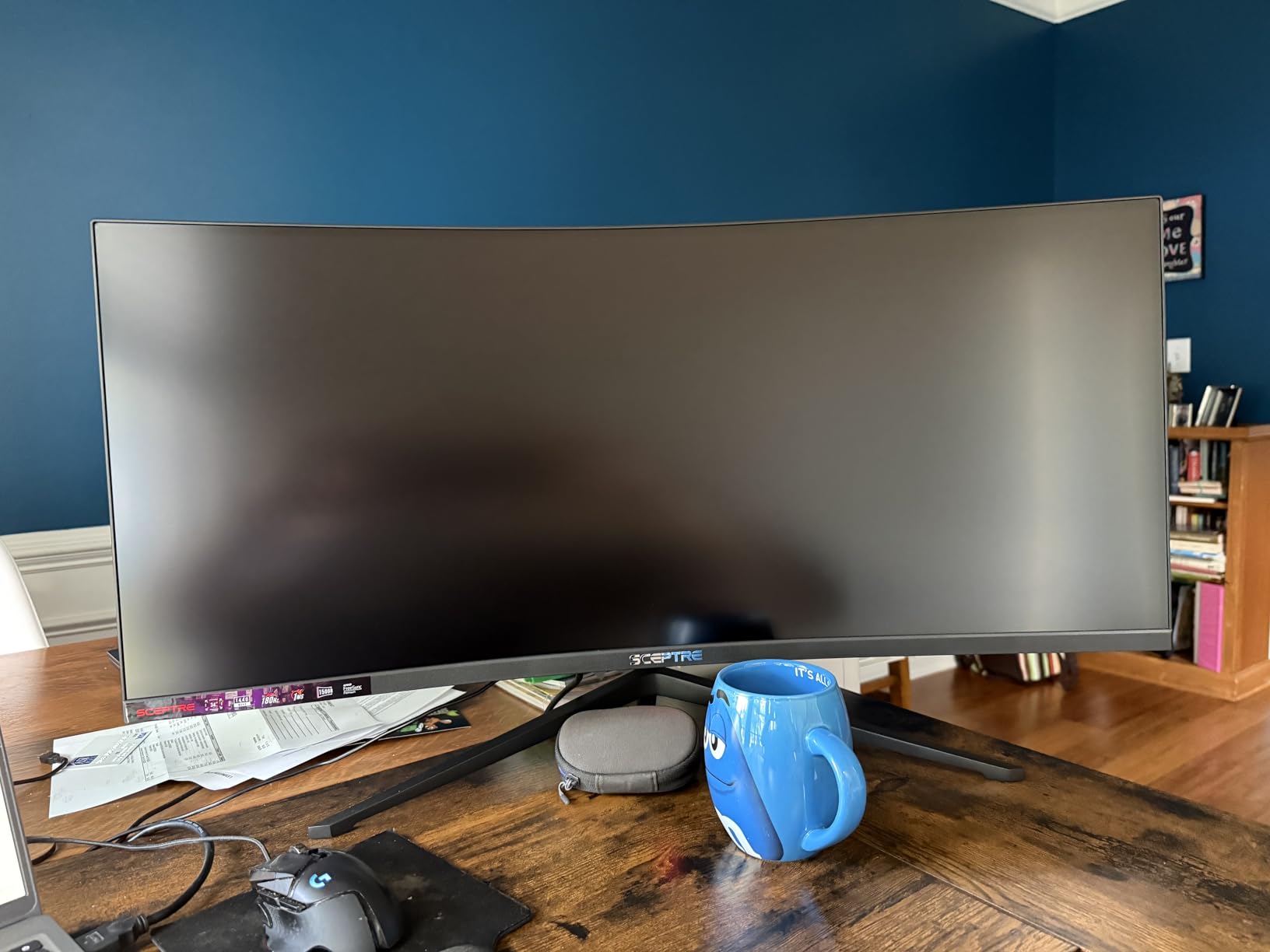 Sceptre 34-Inch Curved Ultrawide WQHD Monitor (3440x1440), R1500, up to 180Hz, 99% sRGB, 1ms, Built-in Speakers (C345B-QUT168) customer photo 1