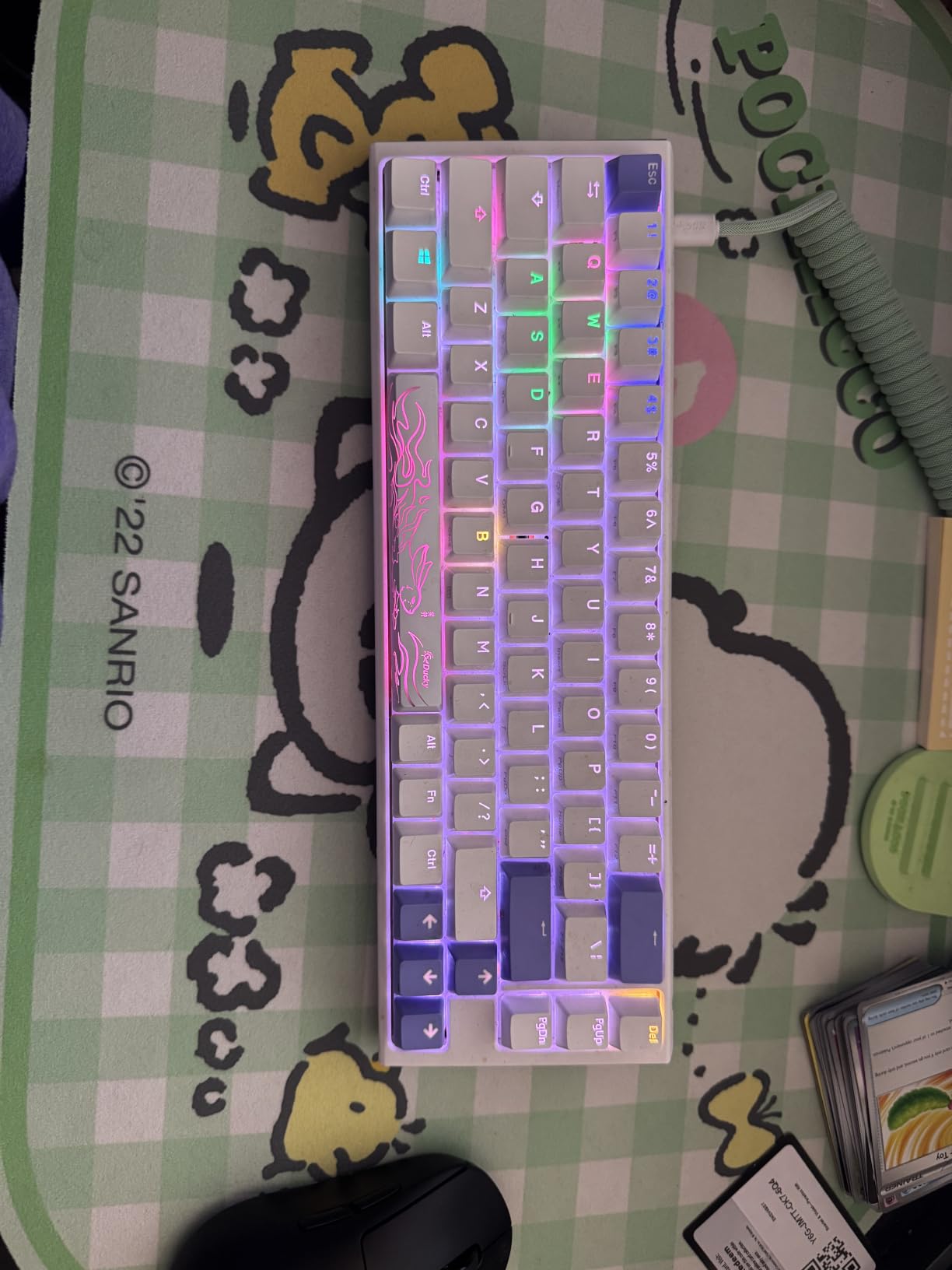 Gateron Milky Yellow Pro V2 Linear Keyboard Switches Pre-lubed 5-Pin 50gf for All MX Mechanical Keyboard Game Keyboard (Milky Yellow Pro V2, 36PCS) customer photo 1