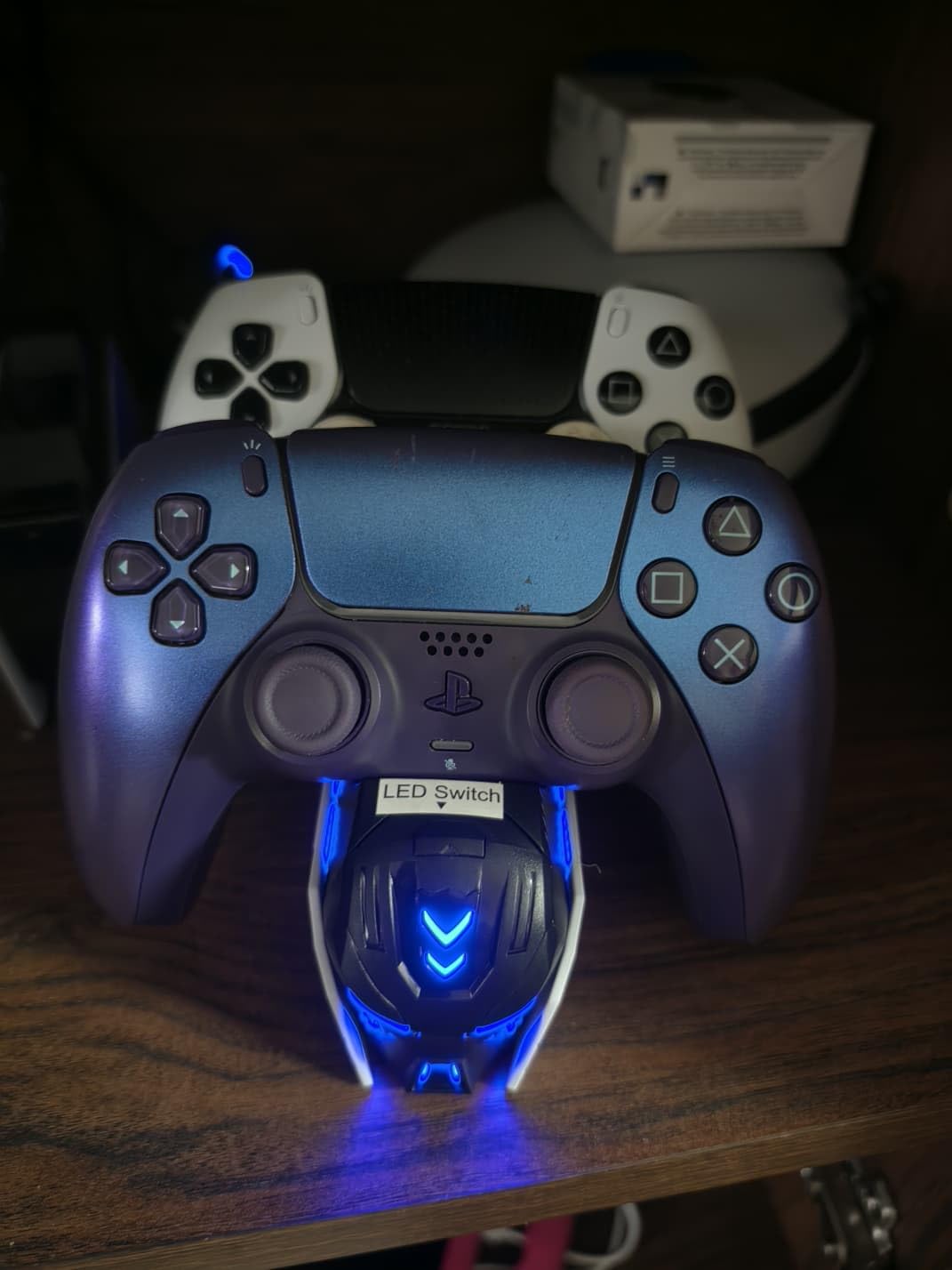 PS5 Controller Charger Station with LED Light customer photo 1