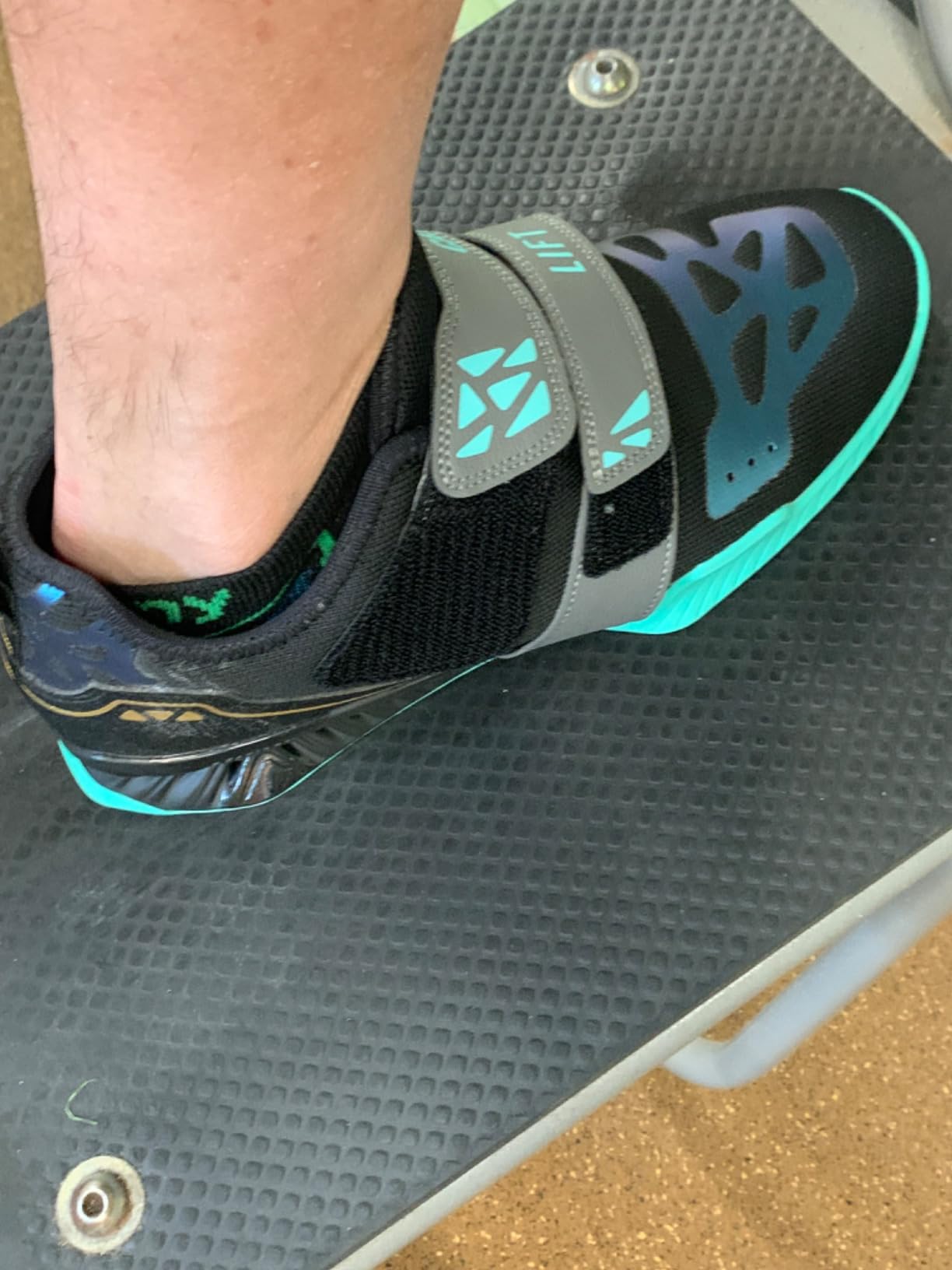 Weightlifting Shoes, Powerlifting Shoes Gym Shoes for Crossfit Lifting Footwear, Weight Lifting Shoes for Heavy Lifting Deadlifting Weight Training, Squat Shoe for Men Women customer photo 1