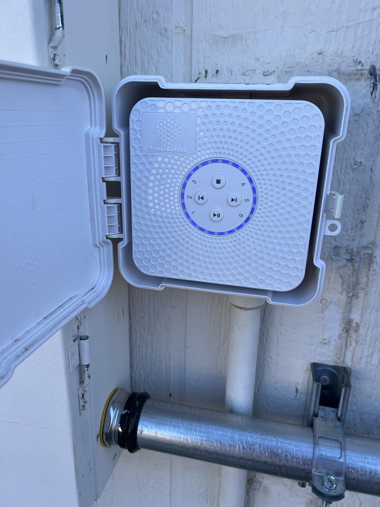 ImoLaza Indoor Smart Sprinkler Controller, ET Automatic Watering Irrigation Controller, 2.4GHz WiFi, Ultra Water Saving via Rain/Wind/Freeze/Saturation Skip, App Remote Control & Fault Alerts (6-Zone) customer photo 2