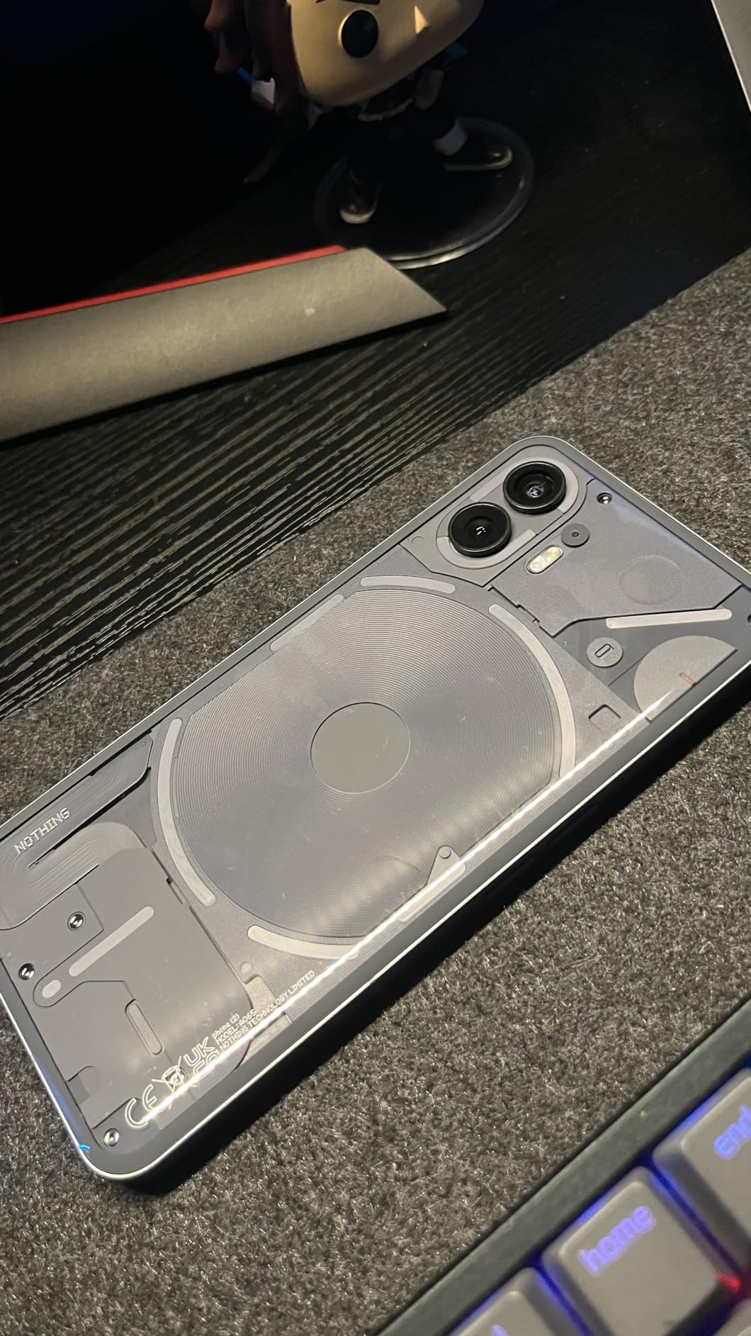Nothing Phone (2) Smartphone, 12GB+256GB, Flagship Snapdragon 8+ Gen 1 Processor, 50MP Dual Camera, 6.7