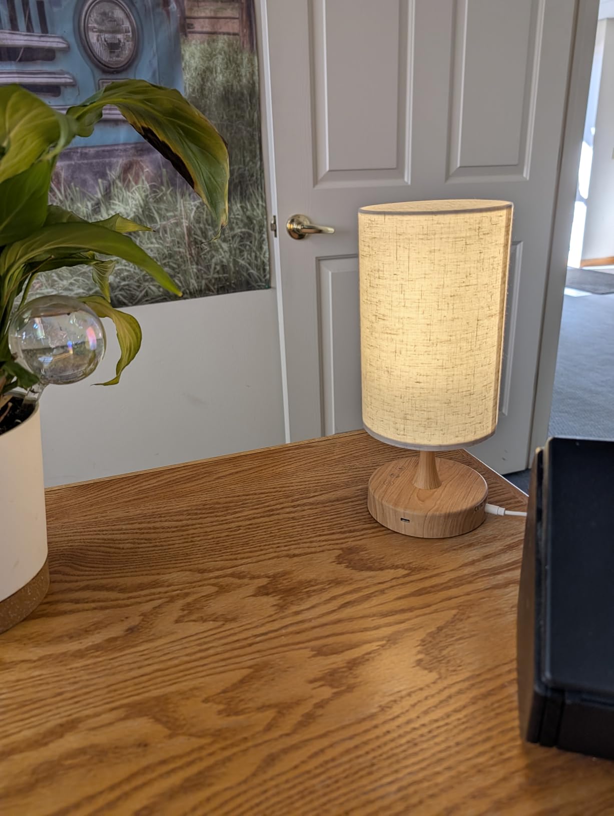 Caromolly Light Therapy Lamp, Sunlight Lamp 10000 Lux with Remote Control, 3 Color Temperature & 4 Brightness Level & Timer, Daylight Lamp for Home, Office, Decoration customer photo 2