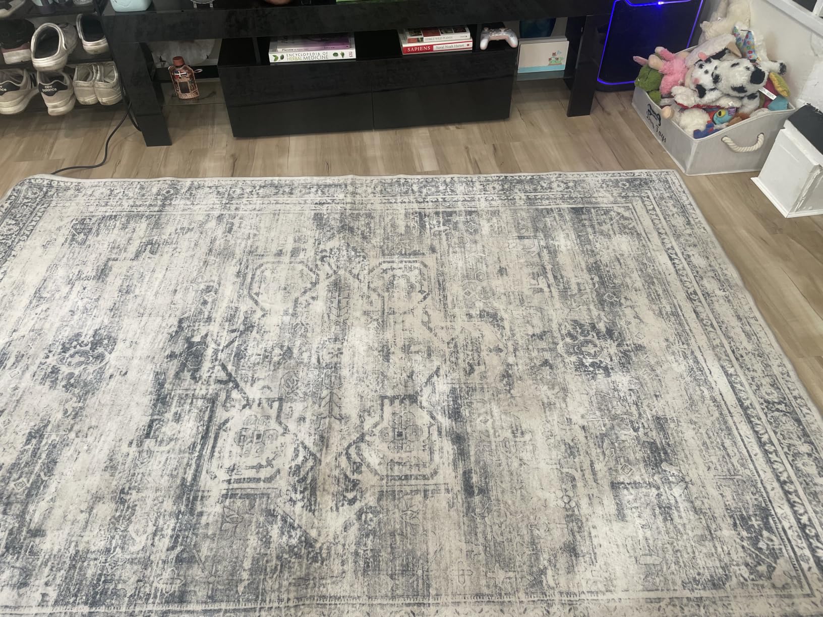 Shark StainStriker | Portable Carpet, Upholstery & Area Rug Cleaner | 4 Tools | Bonus Full-Size Solutions | Powerful Stain & Odor Remover | Deep Clean & OXY Solutions | Blue | PX202BRN customer photo 1