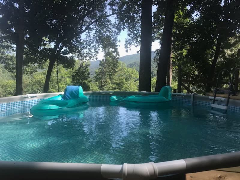 SwimWays Spring Float Premium Duo, Pool Chair Fits 2 Adults, Inflatable Pool Floats Adult with Fast Inflation for Ages 15 & Up customer photo 2