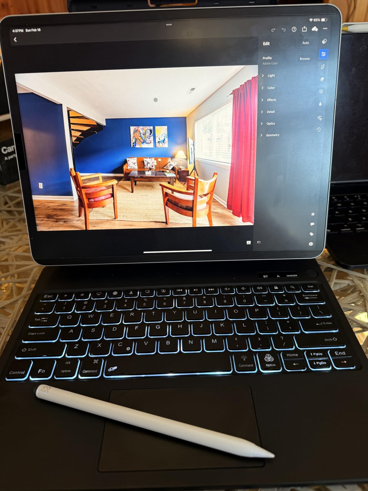 ZAGG Pro Stylus 2 with Active & Capacitive Tips, Palm Rejection, Tilt Recognition, Bluetooth Pairing, Compatible w/iPad Pro 11/12.9 (3,4, & 5 Gen)/Air 10.9/iPad 10.2/9.7/Mini 5/ iPad Air (M2) - Gray customer photo 1