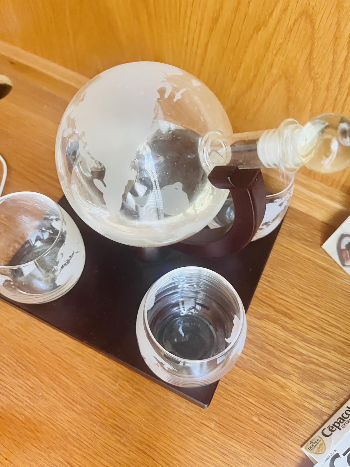 Luxury Gift For Men - Whiskey Decanter Set For Beloved Husband Or Dad Birthday Gift - 4 Whiskey Glasses And Decanter Set Is a Great Gift Idea for Whisky, Bourbon, or Scotch lovers customer photo 1