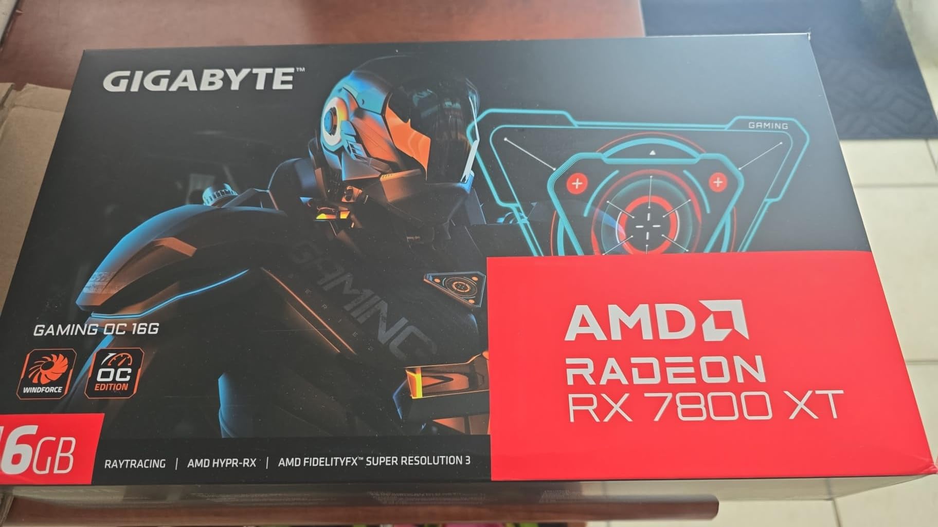 Gigabyte Radeon RX 7800 XT Gaming OC 16G Graphics Card, 3X WINDFORCE Fans 16GB 256-bit GDDR6, GV-R78XTGAMING OC-16GD Video Card customer photo 1