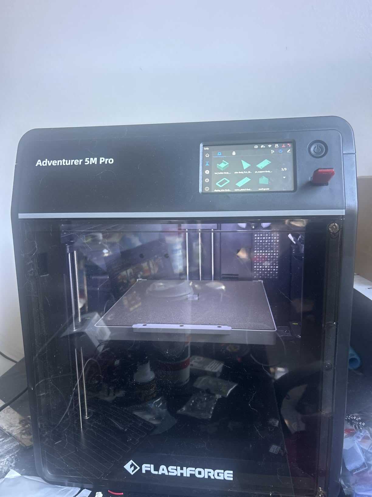 FLASHFORGE Adventurer 5M Pro 3D Printer with 1 Click Auto Printing System, 600mm/s High-Speed, Quick Detachable 280C Nozzle, Core XY All-Metal Structure, Multi-Functional 220x220x220mm 3D Printer customer photo 2