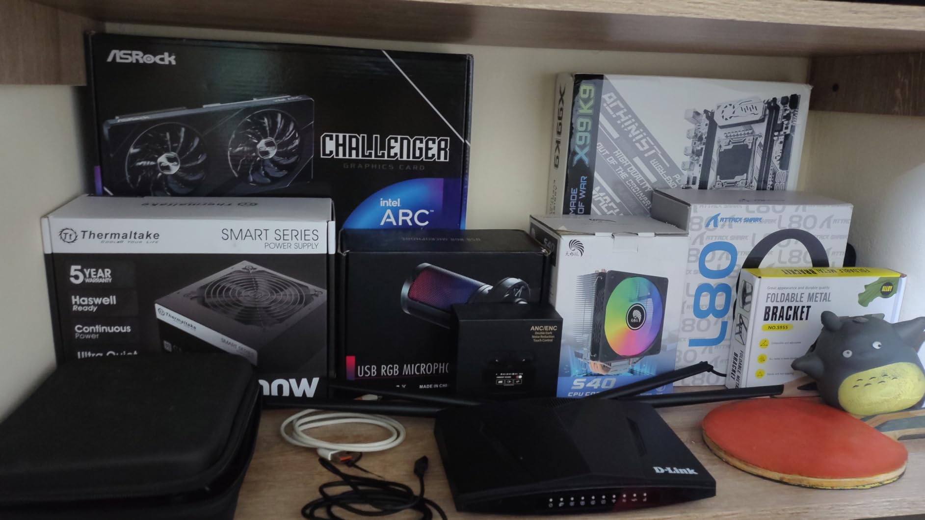 ASRock Intel Arc A580 Challenger 8GB OC Graphics Card, Intel Xe HPG Architecture, 8GB GDDR6, PCIe 4.0, Dual Fans, 0dB Silent Cooling, DisplayPort 2.0 customer photo 1
