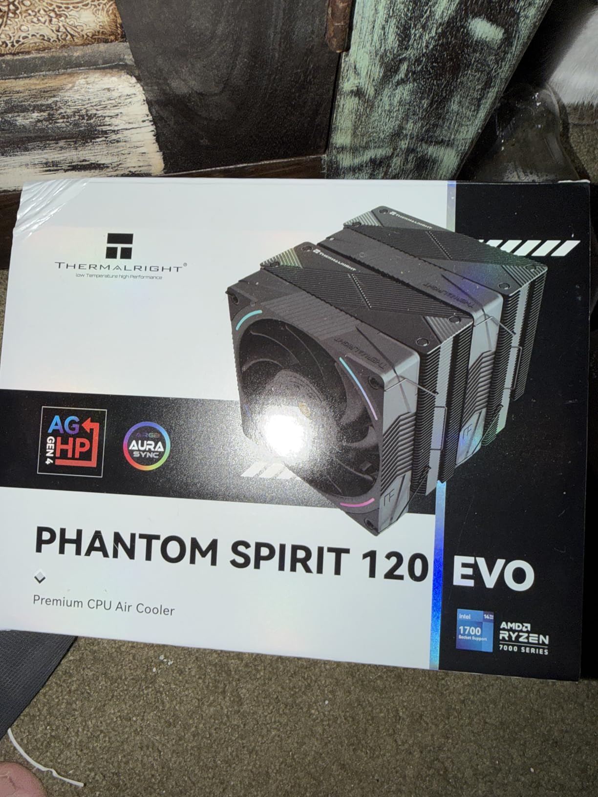 Thermalright Phantom Spirit 120 EVO CPU Cooler,7x6mm Heat Pipes CPU Air Cooler,Dual PWM Fan Computer Cooling,2150RPM Speed,for AMD AM4 AM5/Intel 1700/1150/1151/1200/17XX/2011/1851 customer photo 2