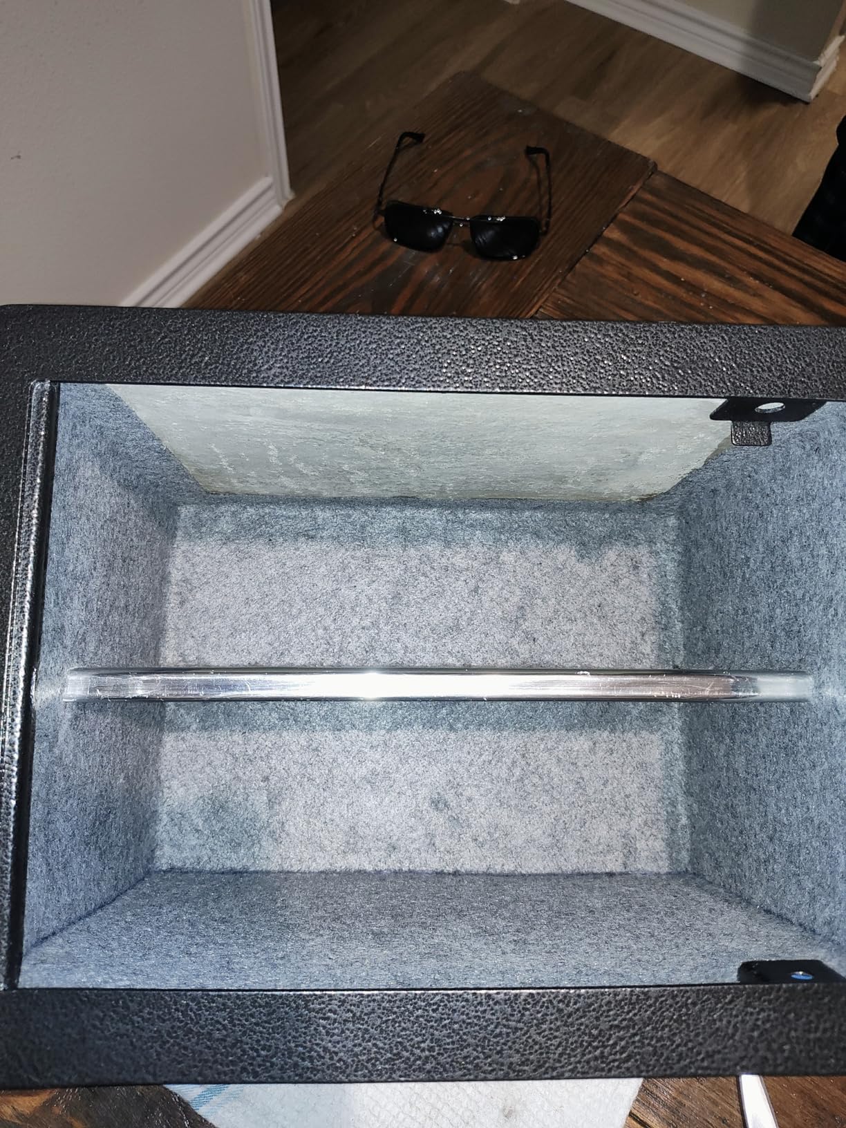 DAYI Safe Box, 2.0 Cubic Feet Home Safe with Fireproof Waterproof Bag, Security Safe Box for Money Cash Valuables, Digital Electronic Keypad, Dual Alarm System, Removable Shelf - D-45 customer photo 2