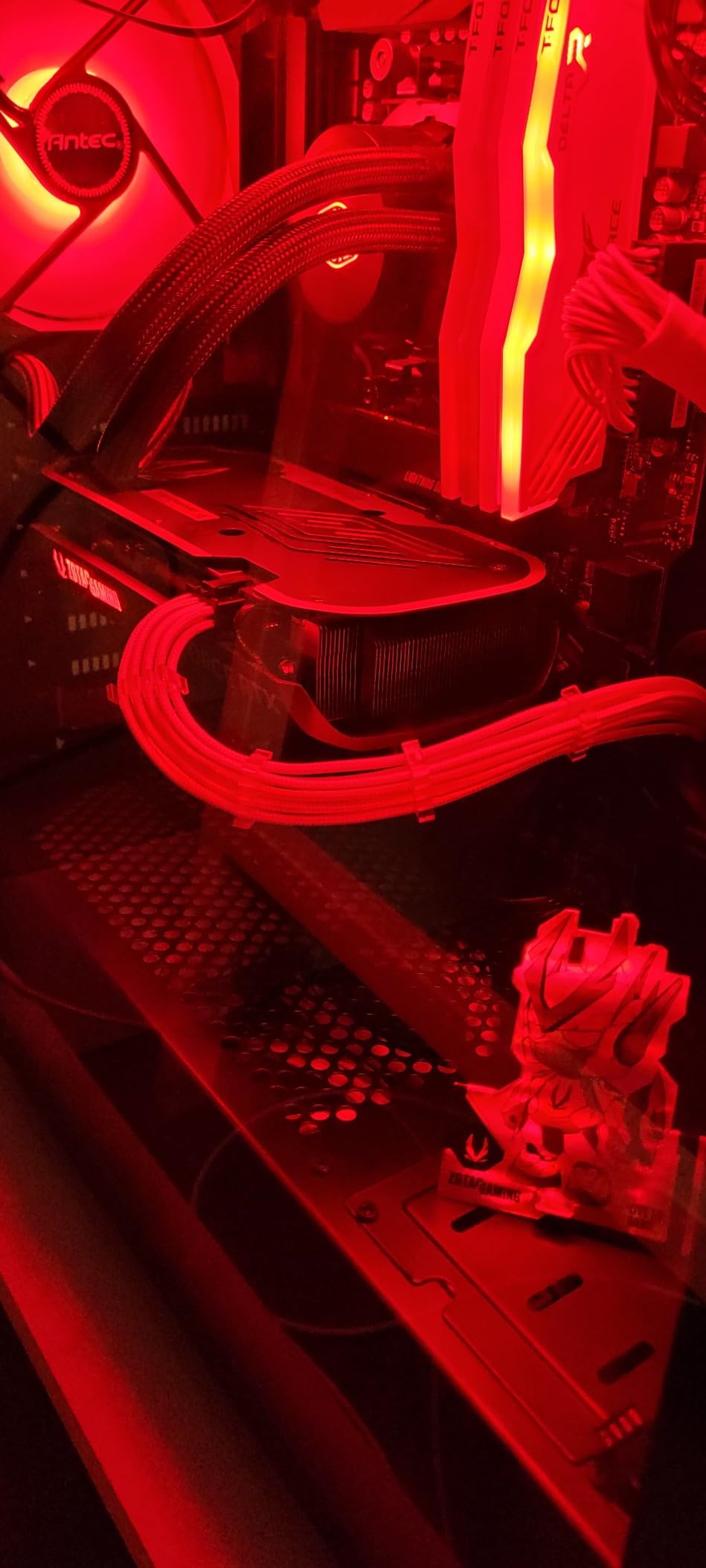ZOTAC Gaming GeForce RTX 4060 Ti 16GB AMP DLSS 3 16GB GDDR6 128-bit 18 Gbps PCIE 4.0 Compact Gaming Graphics Card, IceStorm 2.0 Advanced Cooling, Spectra RGB Lighting, ZT-D40620F-10M customer photo 1