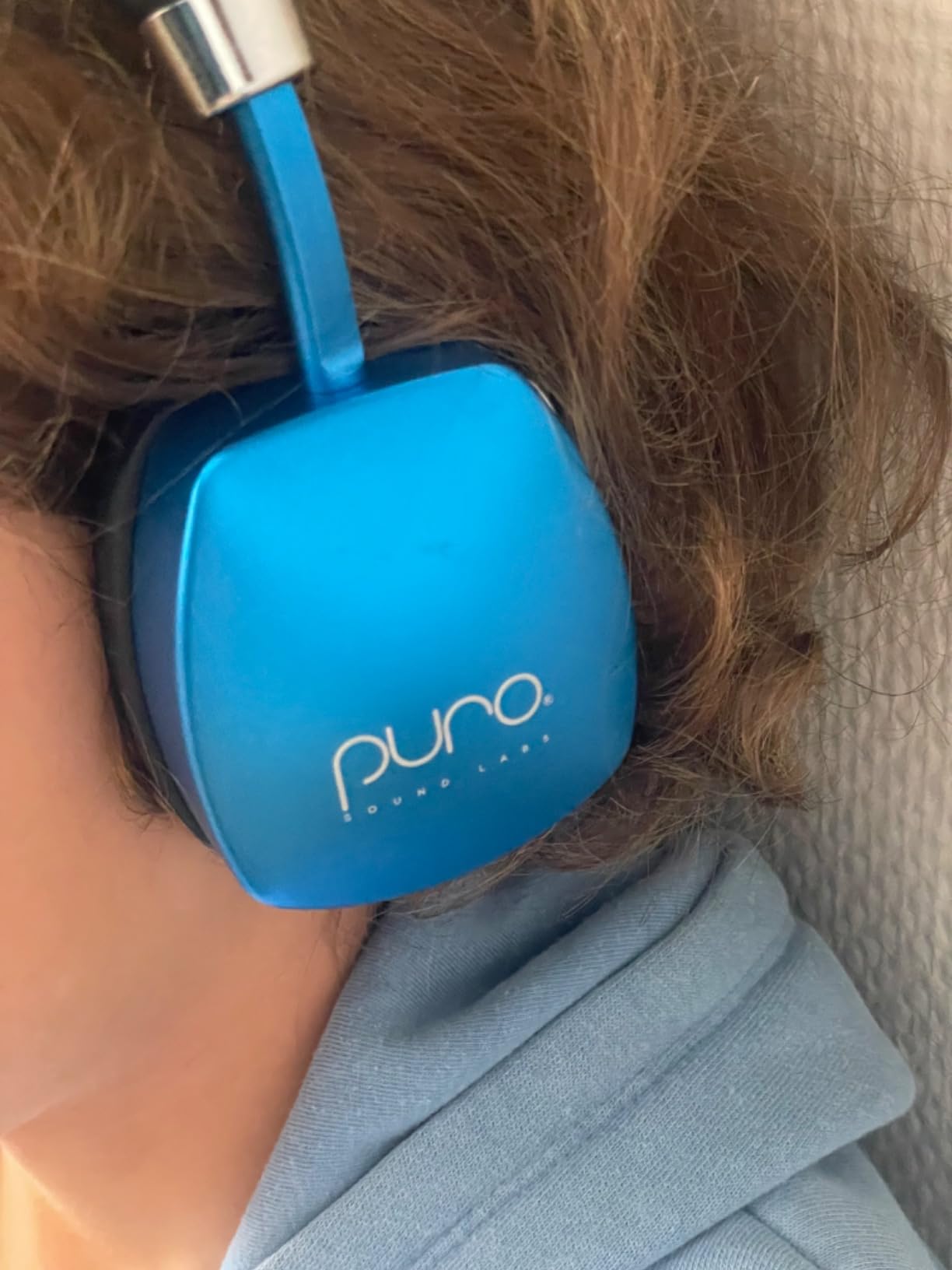 Puro PuroQuiet Plus Noise Cancelling Headphones for Kids - 85dB Volume Limit, Built-in Mic, 35-Hour Battery, Lightweight On-Ear, Bluetooth customer photo 2