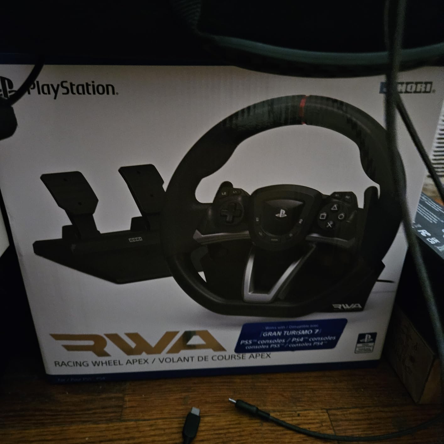 PXN V99 PC Racing Wheel, Real Force Feedback Steering Wheel with Pedals and Shifter, Detachable 270/900 Degree Race Steering Wheel Simulator for PC, Xbox One, Xbox Series X/S, PS4 customer photo 2