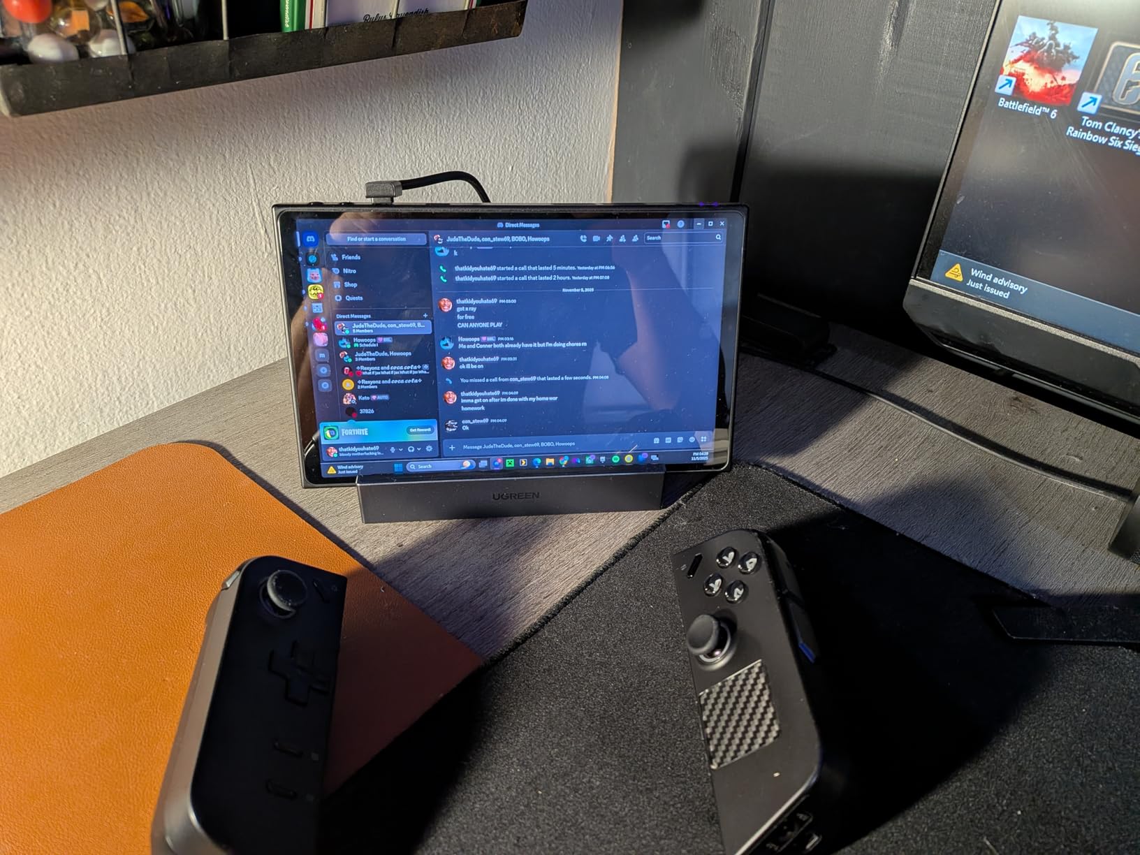 Steam Deck Dock 9-in-1 USB C Docking Station Foldable Stand | 4K@60Hz HDMI, Gigabit Ethernet, PD 100W, 10Gbps USB A&C 3.2, TF/SD For Steam Deck, Rog Ally, ROG Xbox Ally, Legion Go customer photo 2