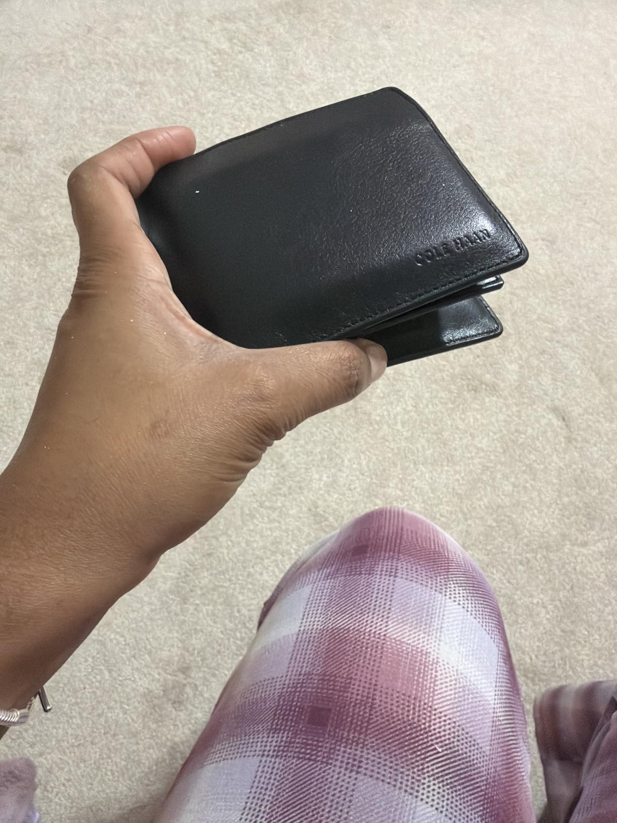 Cole Haan Men's Leather Everyday Bifold RFID Wallet customer photo 1
