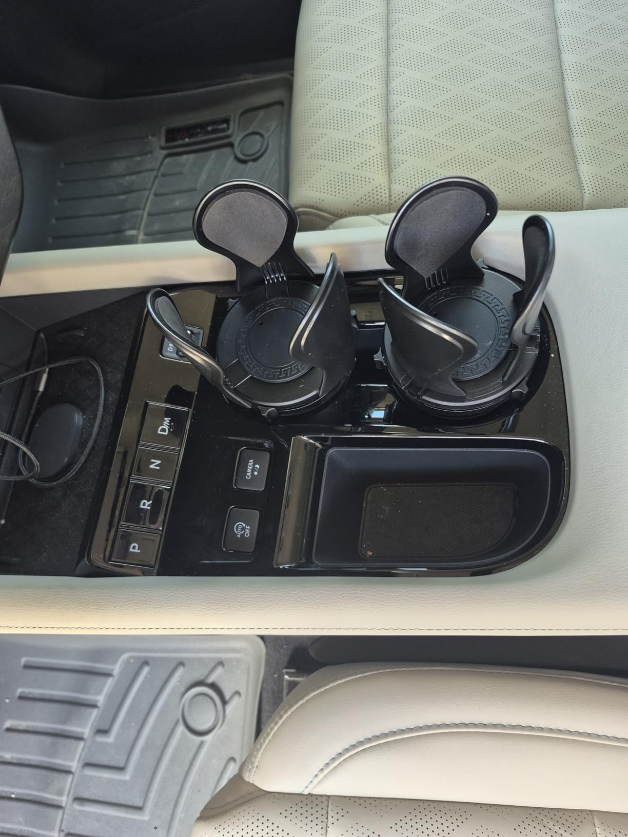 Car Cup Holder Expander, Cup Holder Extender Adapter with Expandable Arm and Adjustable Base, Compatible with Yeti Ramblers, Hydro Flasks, Stanley, Owala Most Coffee Mugs Bottles & Cups (CUP-2pack) customer photo 1