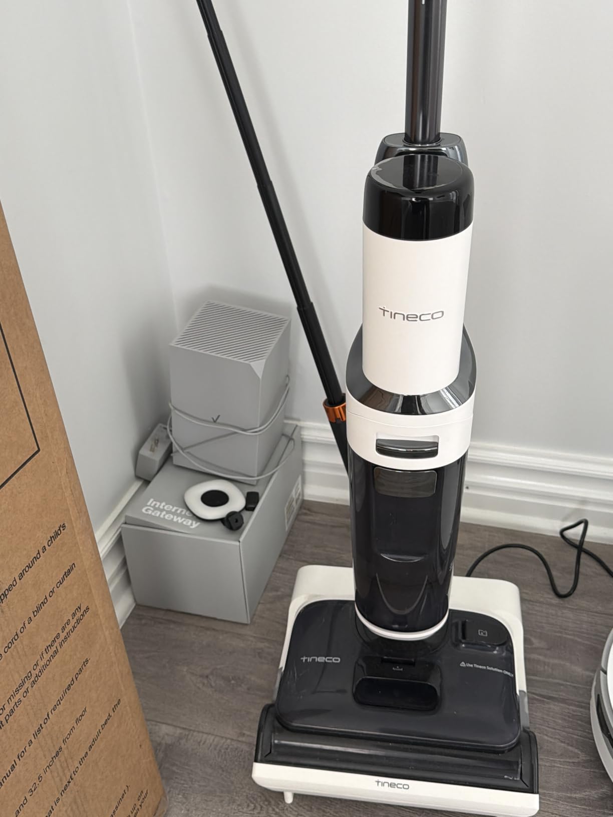 Tineco Floor ONE Stretch S6 Cordless Wet Dry Vacuum Cleaner, 180 Lay-Flat Smart Vacuum Mop, 40 Minutes Long Runtime 158 Flashdry Self-Cleaning, Dual-Sided Edge Cleaning Lightweight Floor Cleaner customer photo 1