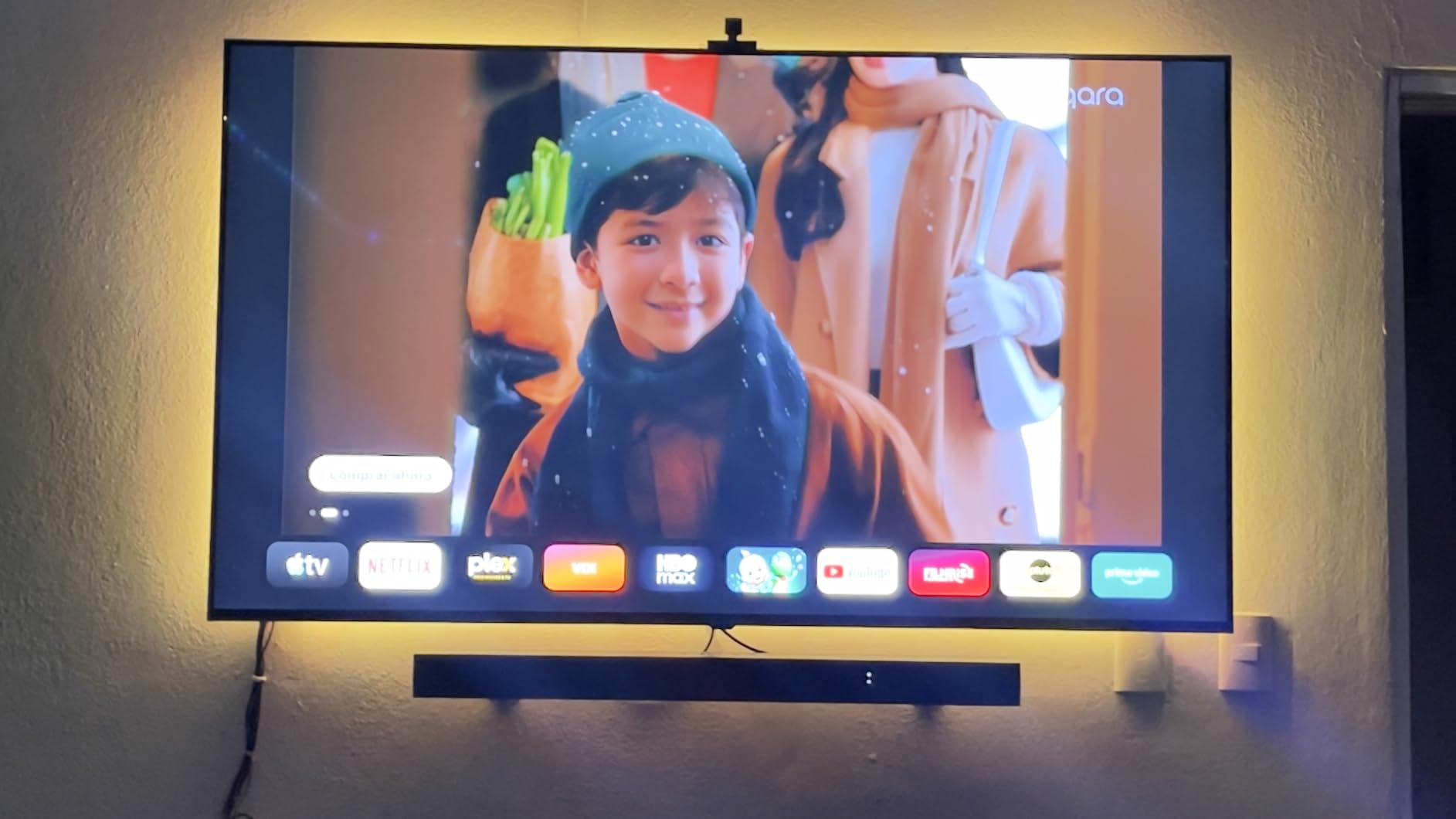 LG S60T 3.1 ch. Soundbar with Wireless Subwoofer, Dolby Audio, TV Synergy, Wow Interface, AI Sound Pro customer photo 2