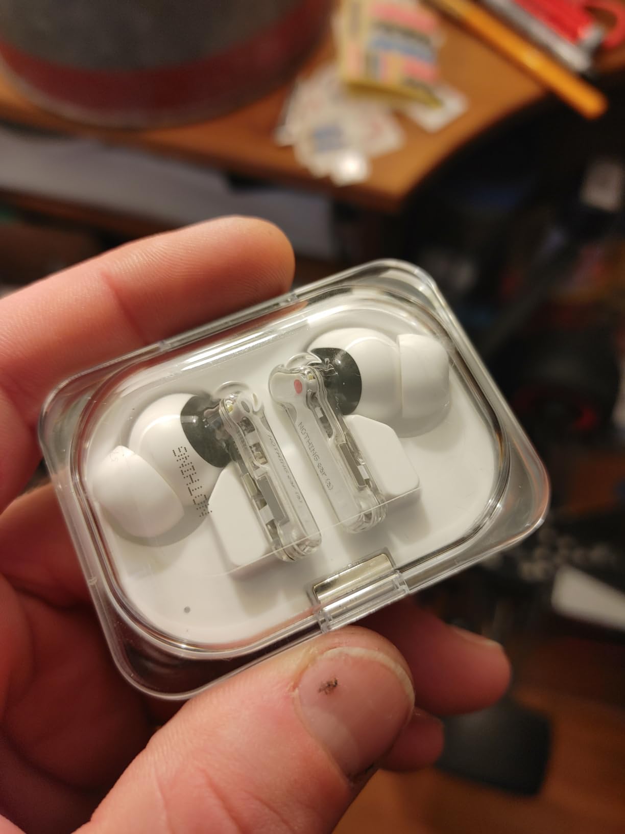Nothing Ear (a) Wireless Earbuds, 45dB Hybrid Noise Cancelling Earbuds, Hi-Res Audio, Advanced Equaliser, Dual Connect, 6 Mics, 42.5H Playtime Ear Buds Wireless Bluetooth, Black customer photo 1