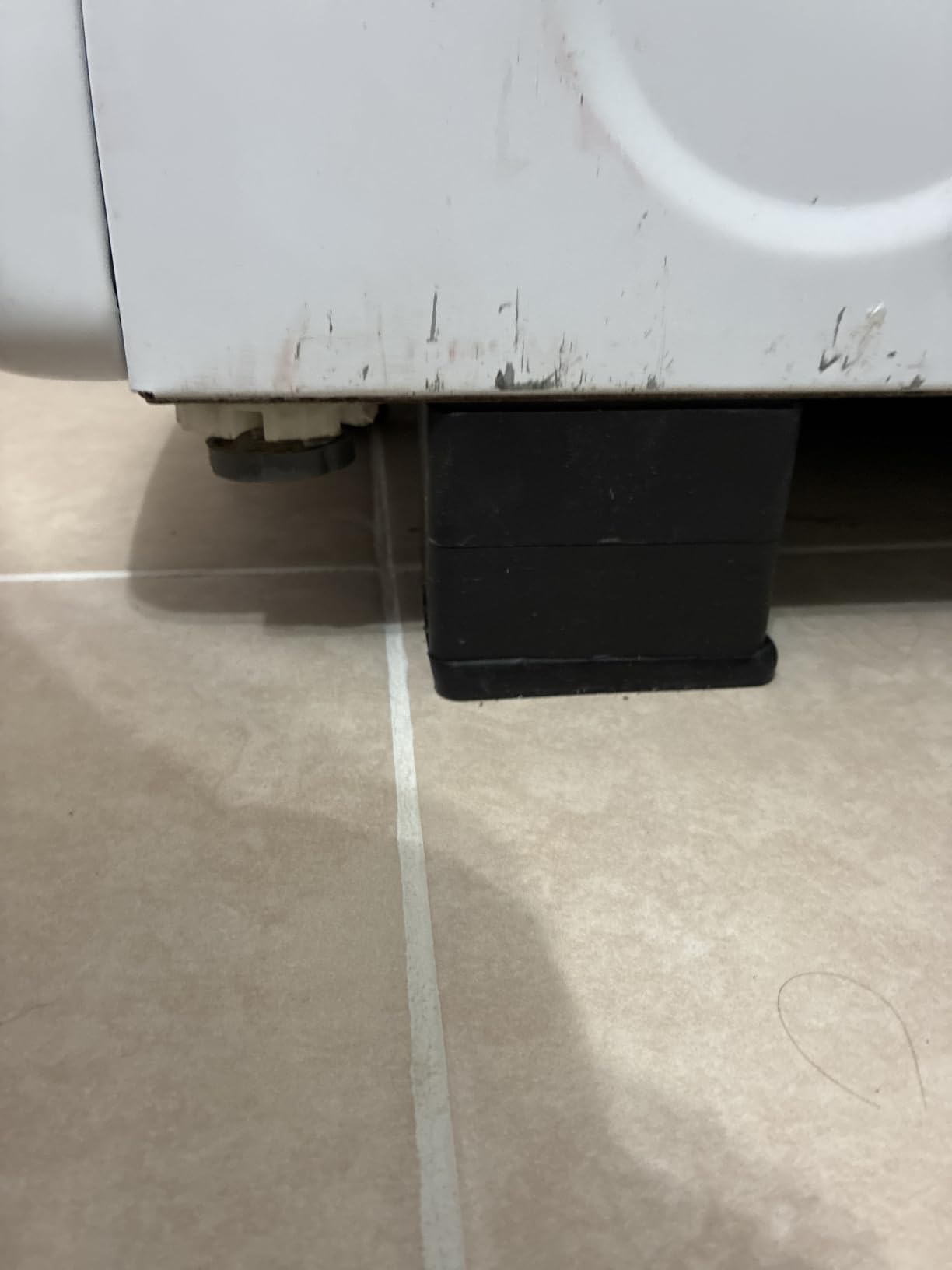 4Pcs Anti Vibration Pads for Washing Machine, Reduce Washer Dryer Moving | Washer and Dryer Pedestals,Prevents Noise Vibration Transfer, Antivibration Stabilizer Support Feet (Increase1.8in) customer photo 1