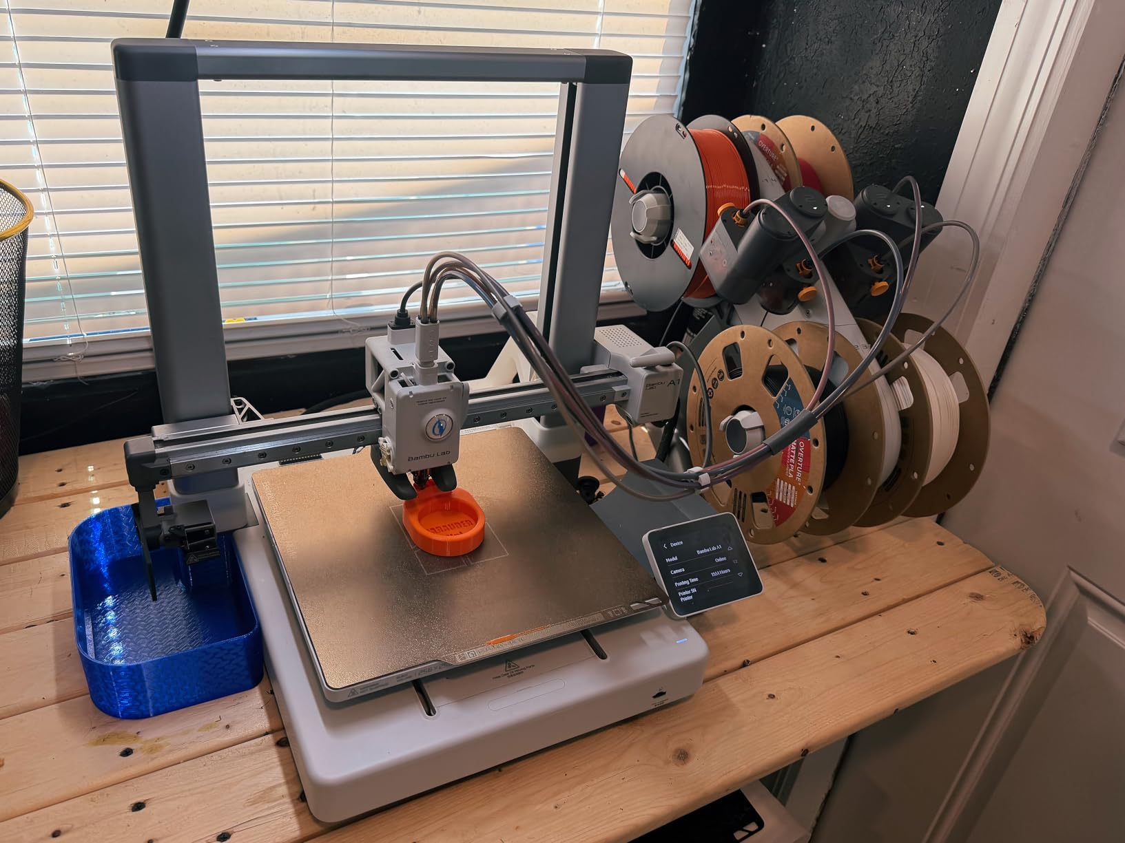 Bambu Lab A1 3D Printer, Ready-to-Use FDM 3D Printer for Beginners and Kids customer photo 1