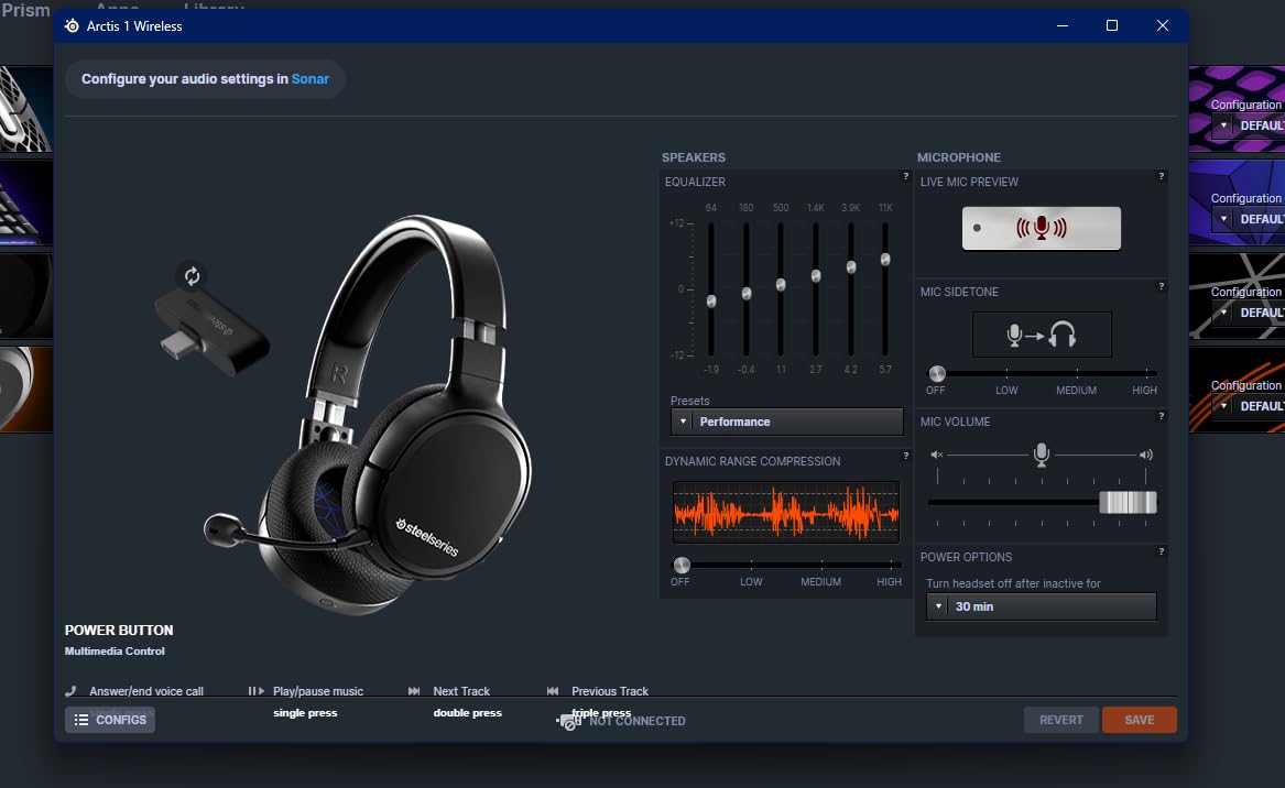 SteelSeries Arctis Nova 5 Wireless Multi-System Gaming Headset, Neodymium Drivers, 100+ Audio Presets, 60 HR Battery, 2.4GHz/BT customer photo 1