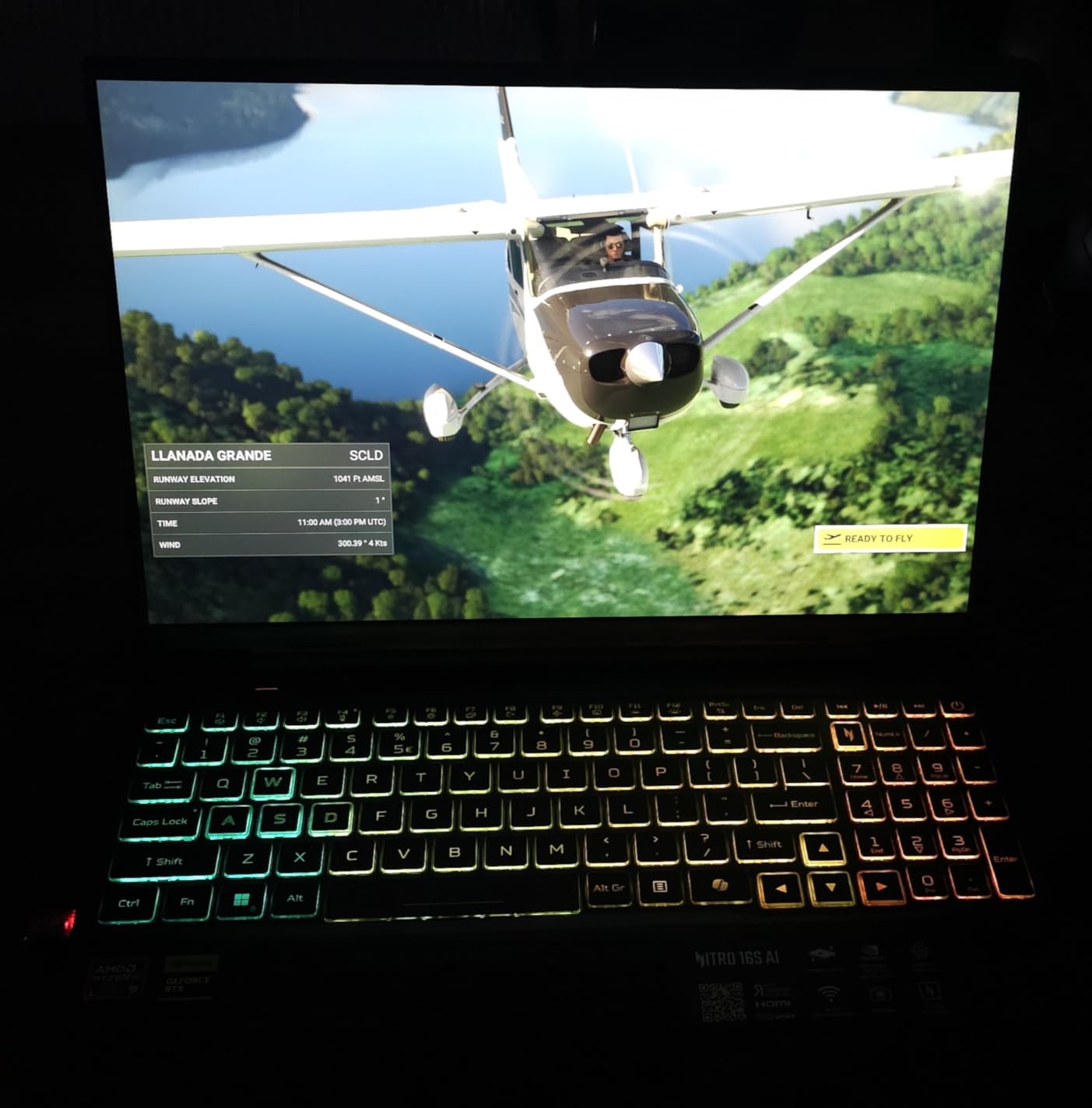 Acer Nitro 16S AI Copilot+ PC Gaming Laptop | AMD Ryzen AI 9 365 Processor | NVIDIA GeForce RTX 5070 Ti Laptop GPU | 16