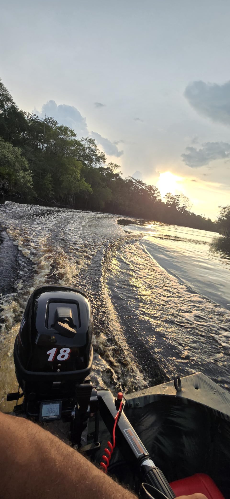 2 Stroke 18 HP HangKai Outboard Motor Boat Engine, Heavy Duty CDI Water Cooling System Short Shaft customer photo 2