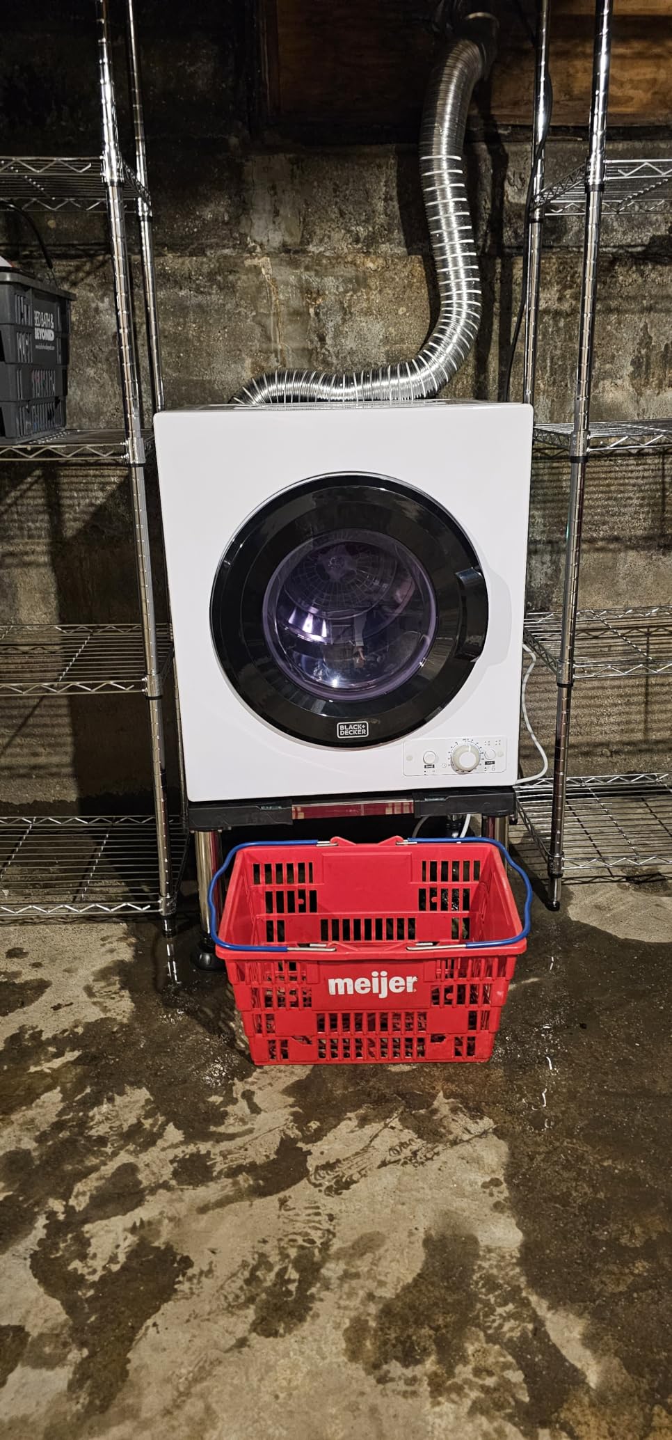 BLACK+DECKER 8.0 Cu. Ft. Electric Front Load Dryer with Steam, BFLD80ME customer photo 1