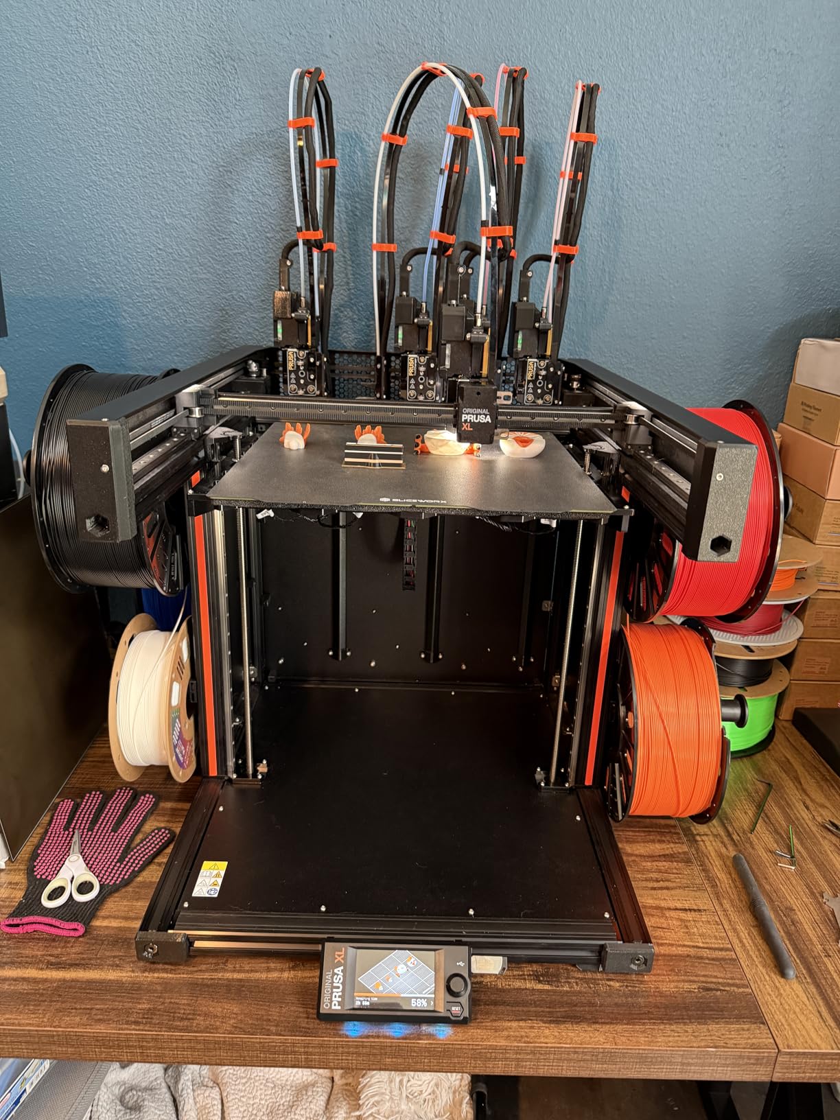 Original Prusa XL Assembled 2-Toolhead CoreXY 3D Printer - Large-Format Multi-Material Professional Printer for Advanced Prototyping, Dual Tool System, High-Speed Industrial Performance customer photo 1