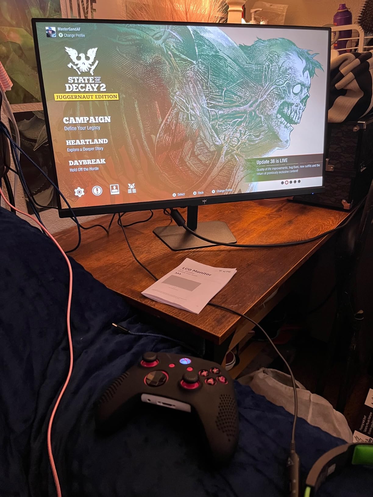 KTC 24.5 Inch Gaming Monitor, 180Hz (Up to 200Hz) FHD Fast IPS 1080P 1ms, 128% sRGB HDR10, Adaptive Sync, HDMI DP, VESA Tilt Adjustable (H25T7) customer photo 2