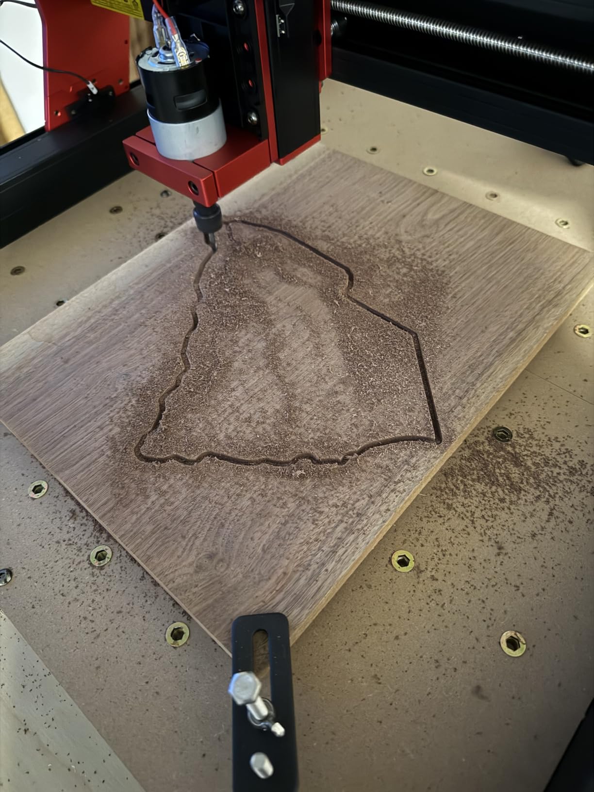 Twotrees TTC450 Pro All-Metal CNC Router Machine with NEMA 57 Stepper Motor customer photo 1
