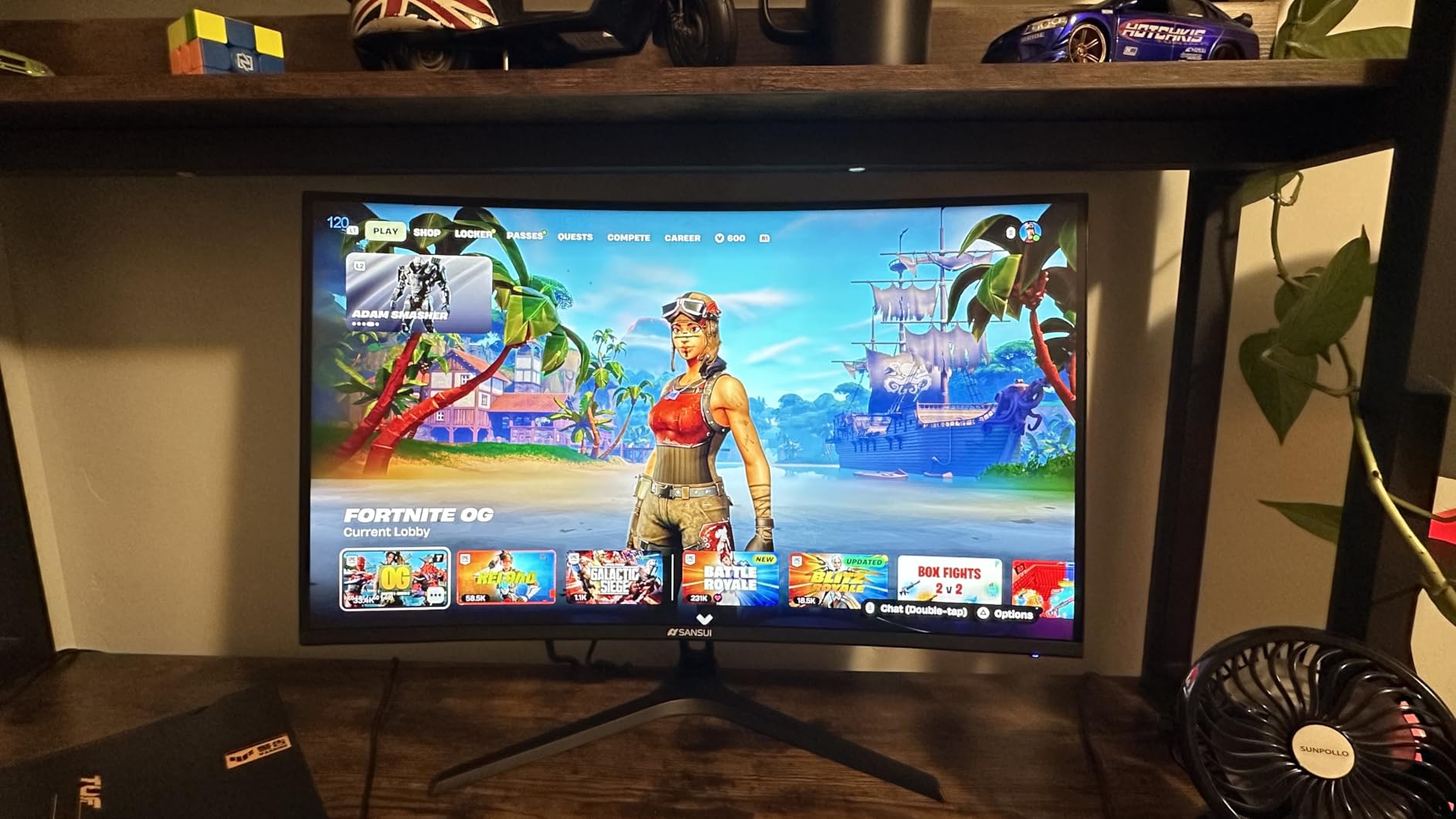 SANSUI 24 Inch Gaming Monitor 200Hz 1Ms FreeSync HDR 110% sRGB FHD 1080P Computer Monitor HDMI DP Ports Eye Care Frameless VESA Mount Cable Management (ES-G24F4L) customer photo 1