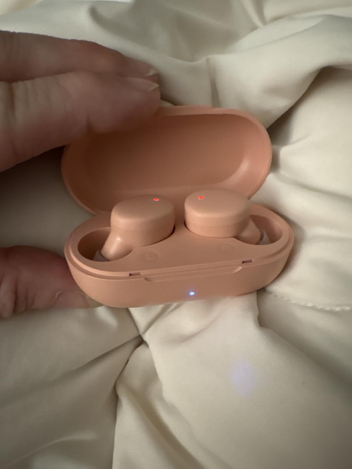 MOZOTER Mini Wireless Earbuds Bluetooth 5.3 in Ear Headphones Headsets customer photo 2