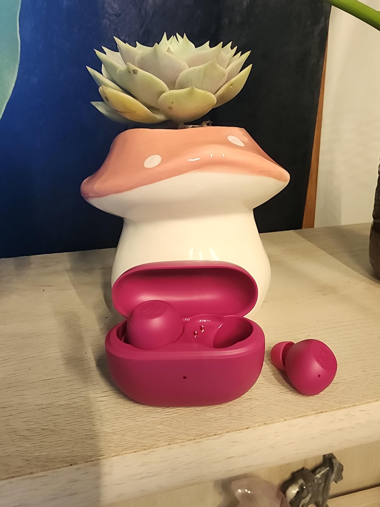 JLab Go Pop ANC, True Wireless Earbuds, Active Noise Cancelling, Bluetooth Earbuds with Charging Case, Teal customer photo 2