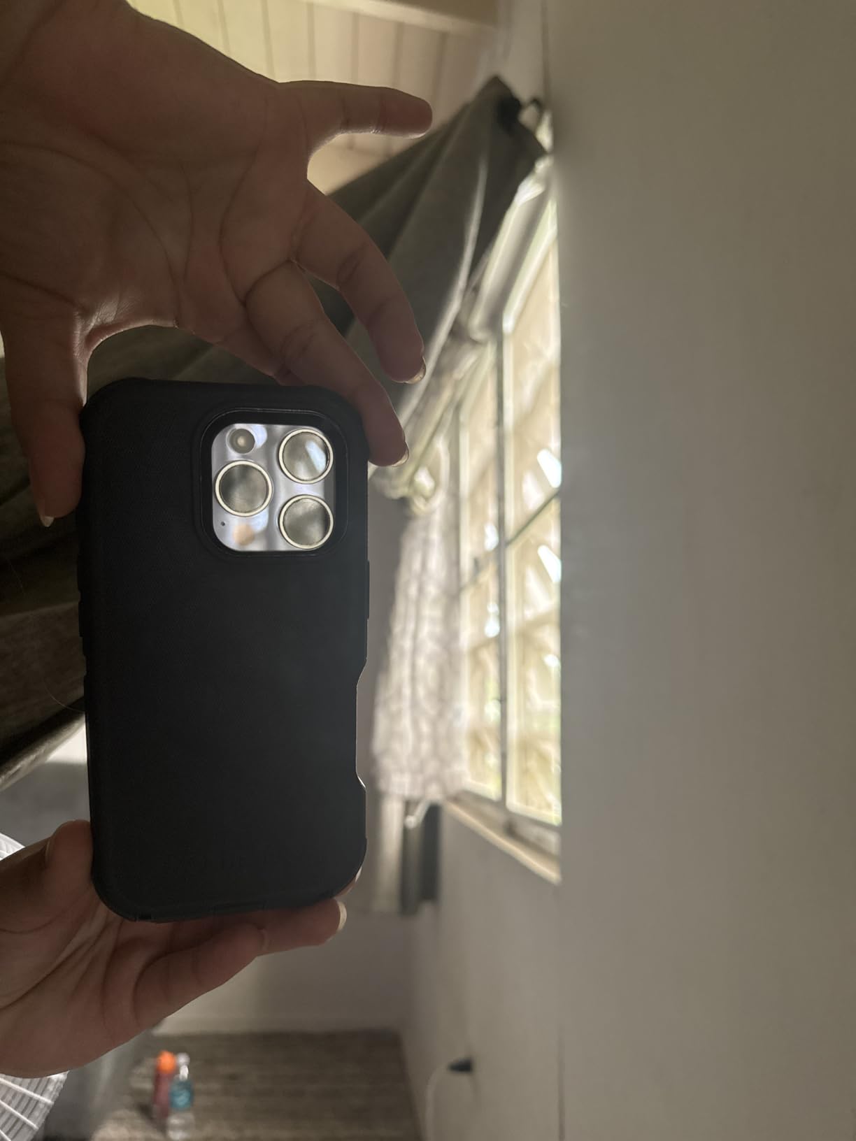 OtterBox iPhone 16 Defender Series Case - Black (Single Unit Ships in polybag) customer photo 1