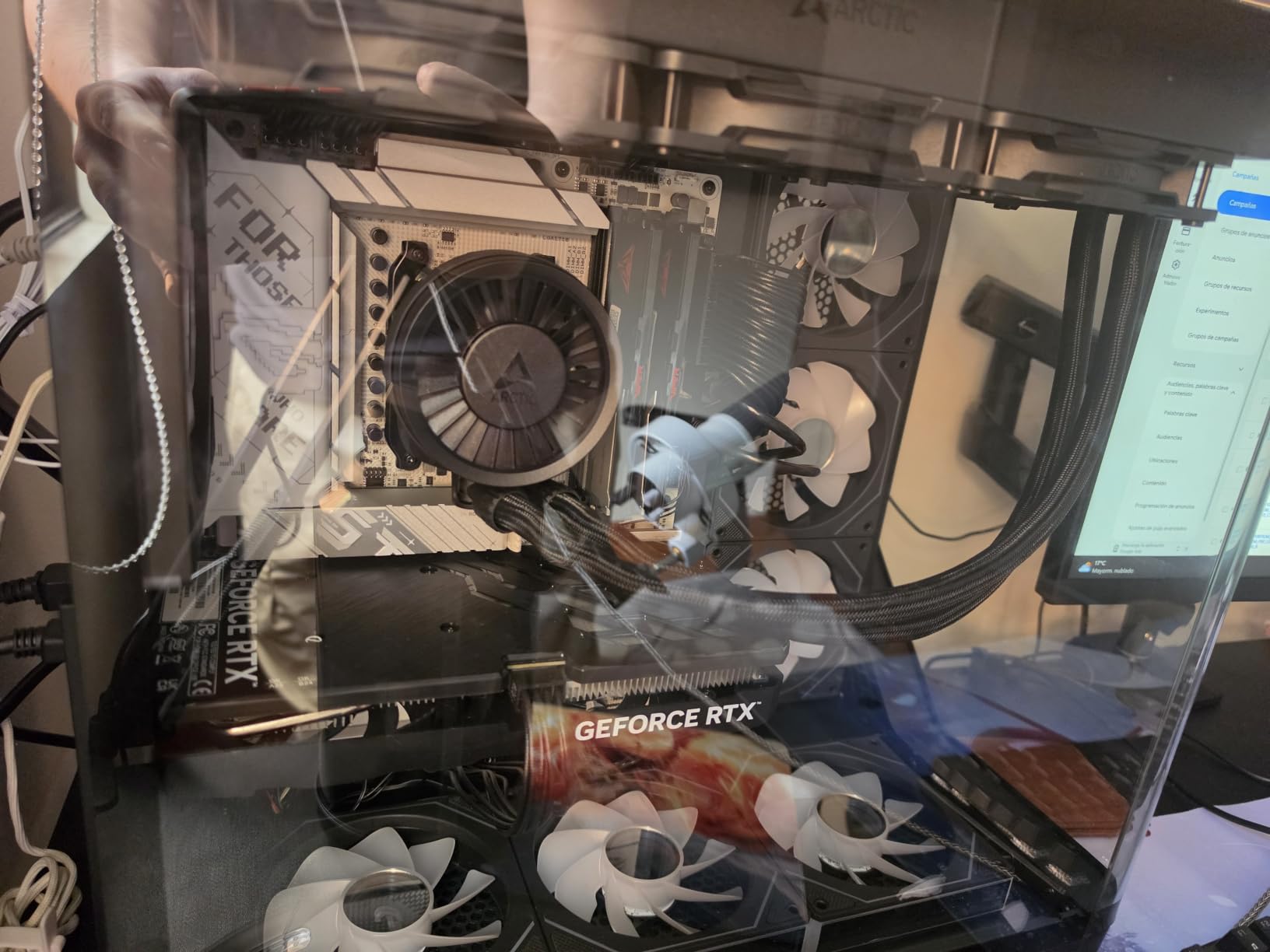 ASUS ROG Strix X870-A Gaming WiFi AMD AM5 X870 ATX Motherboard 16+2+2 Power Stages, Dynamic OC Switcher, Core Flex, DDR5 AEMP, WiFi 7, 4X M.2, PCIe 5.0, Q-Release Slim, USB4, AI OCing & Networking customer photo 2